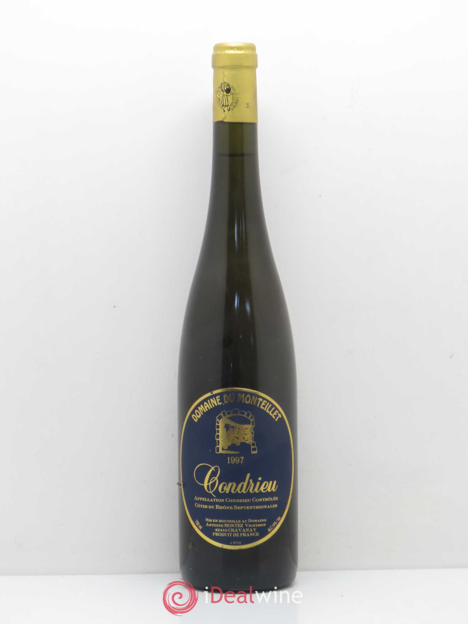 Condrieu Domaine du Monteillet 1997 - Lot de 1 bouteille - 0