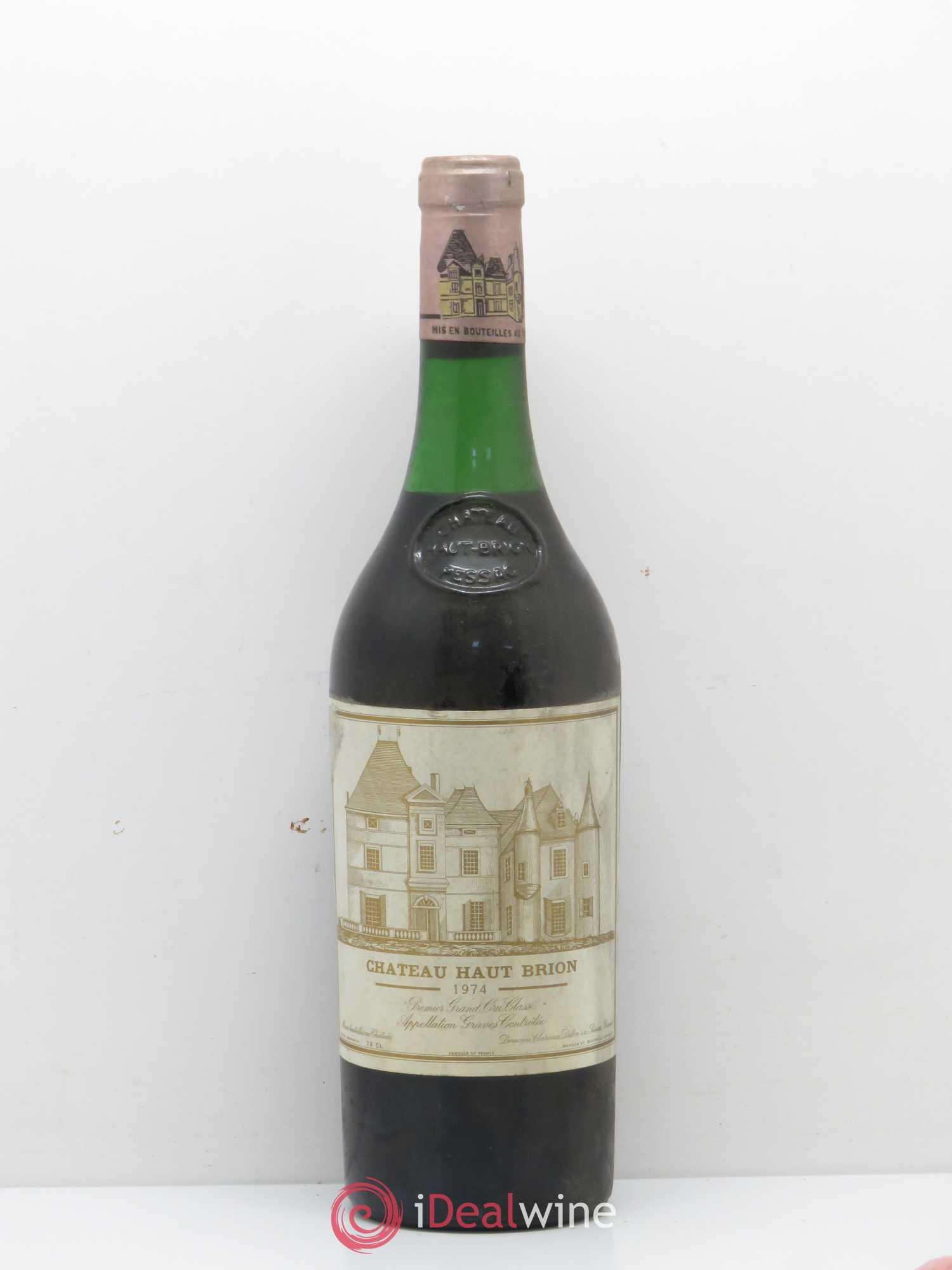 Château Haut Brion 1er Grand Cru Classé 1974 - Lot de 1 bouteille - 0