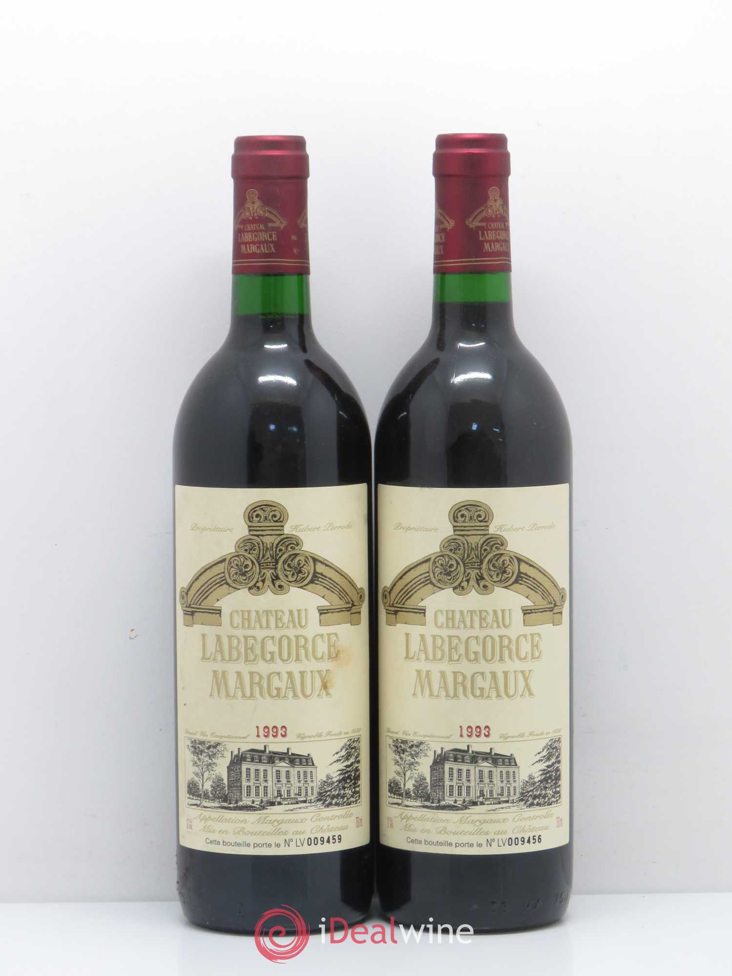 Château Labegorce Cru Bourgeois 1993 - Lot de 2 bouteilles - 0