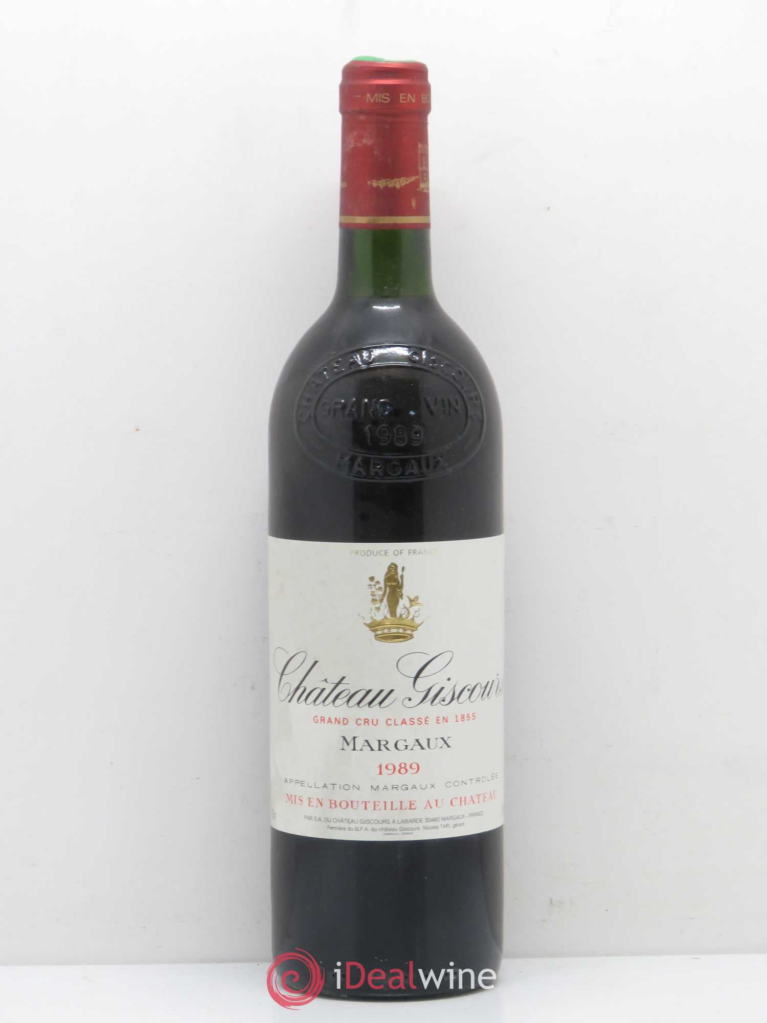 Château Giscours 3ème Grand Cru Classé 1989 - Lot de 1 bouteille - 0