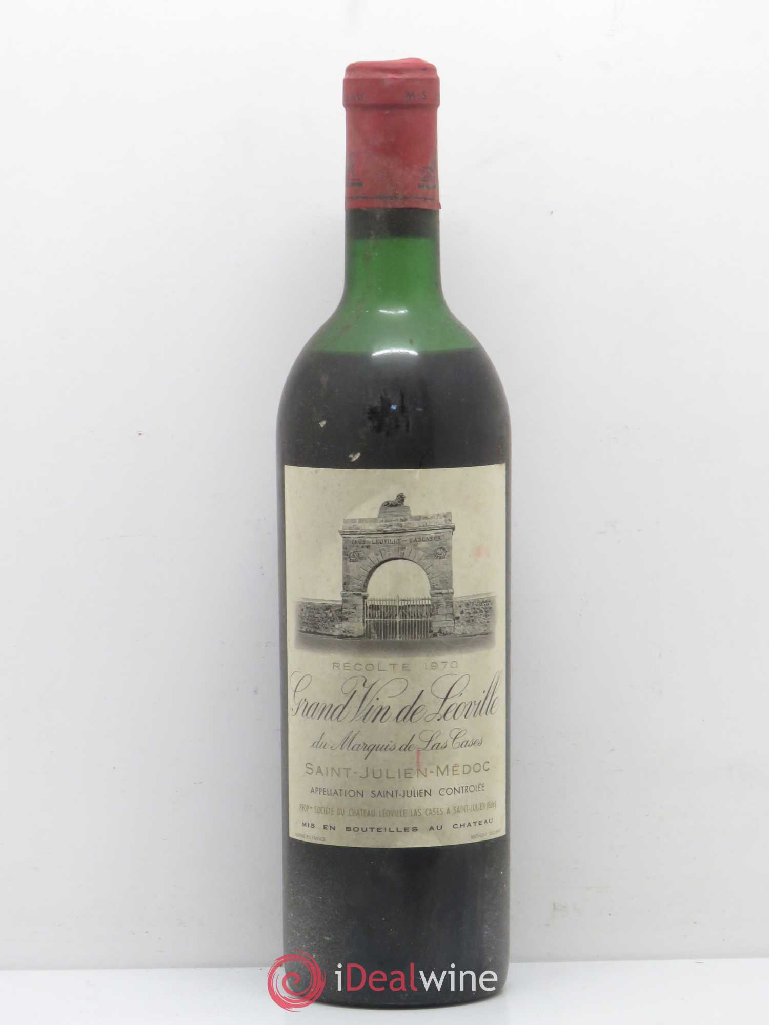 Château Léoville Las Cases 2ème Grand Cru Classé 1970 - Lot de 1 bouteille - 0