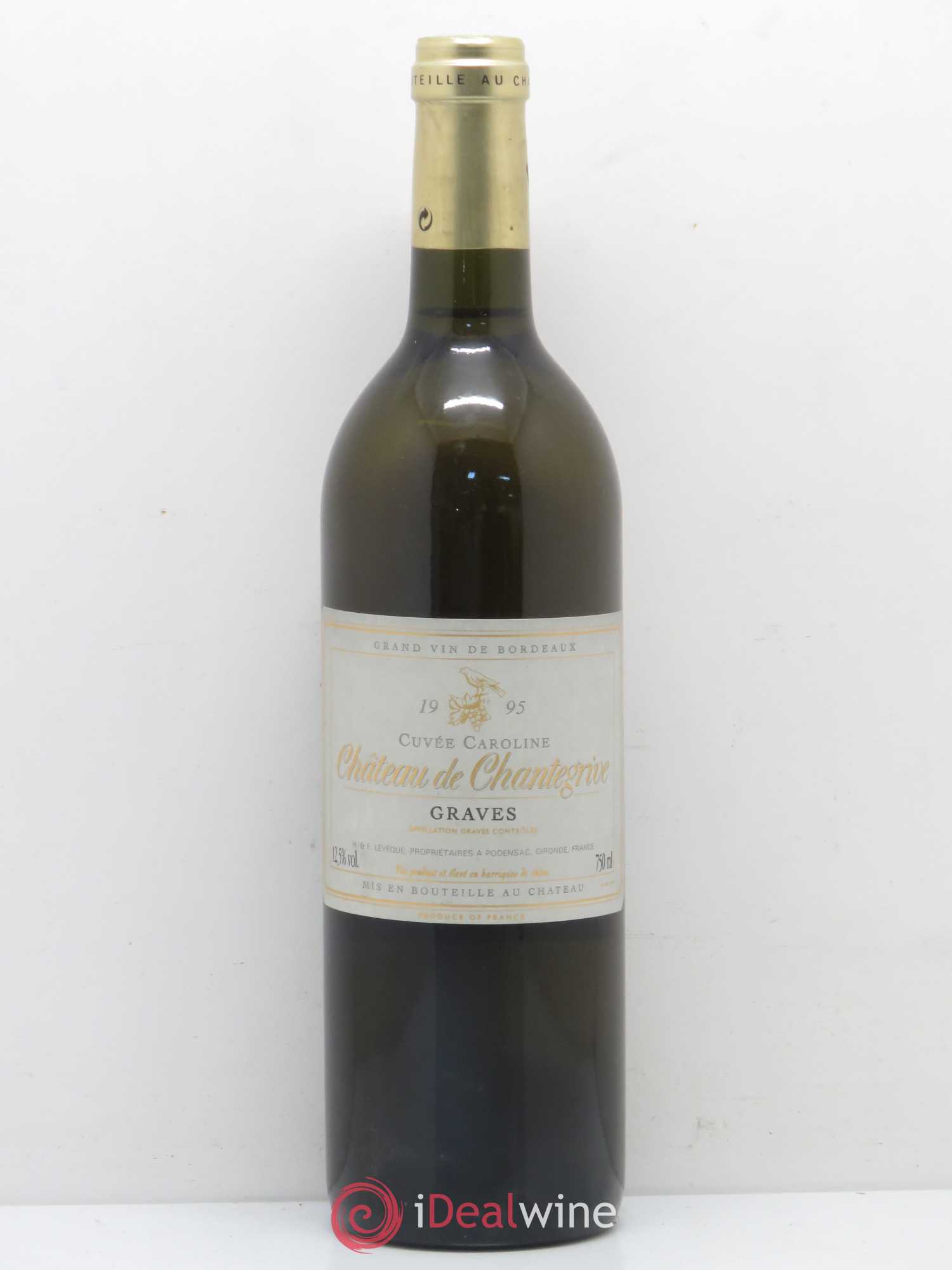 Château de Chantegrive Cuvée Caroline 1995 - Posten von 1 Flasche - 0