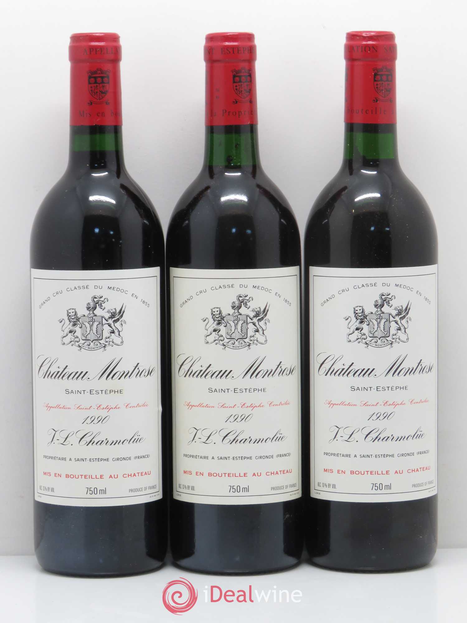 Château Montrose 2ème Grand Cru Classé 1990 - Lot de 6 bouteilles - 2