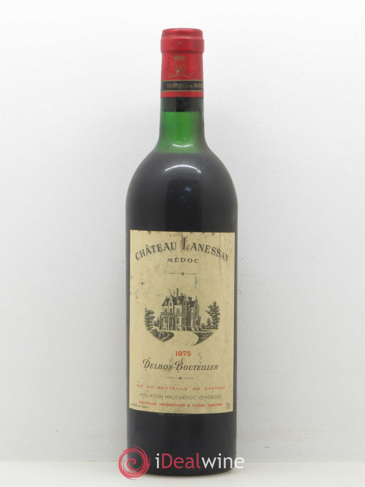 Château Lanessan Cru Bourgeois (sans prix de réserve) 1975 - Lot de 1 bouteille - 0