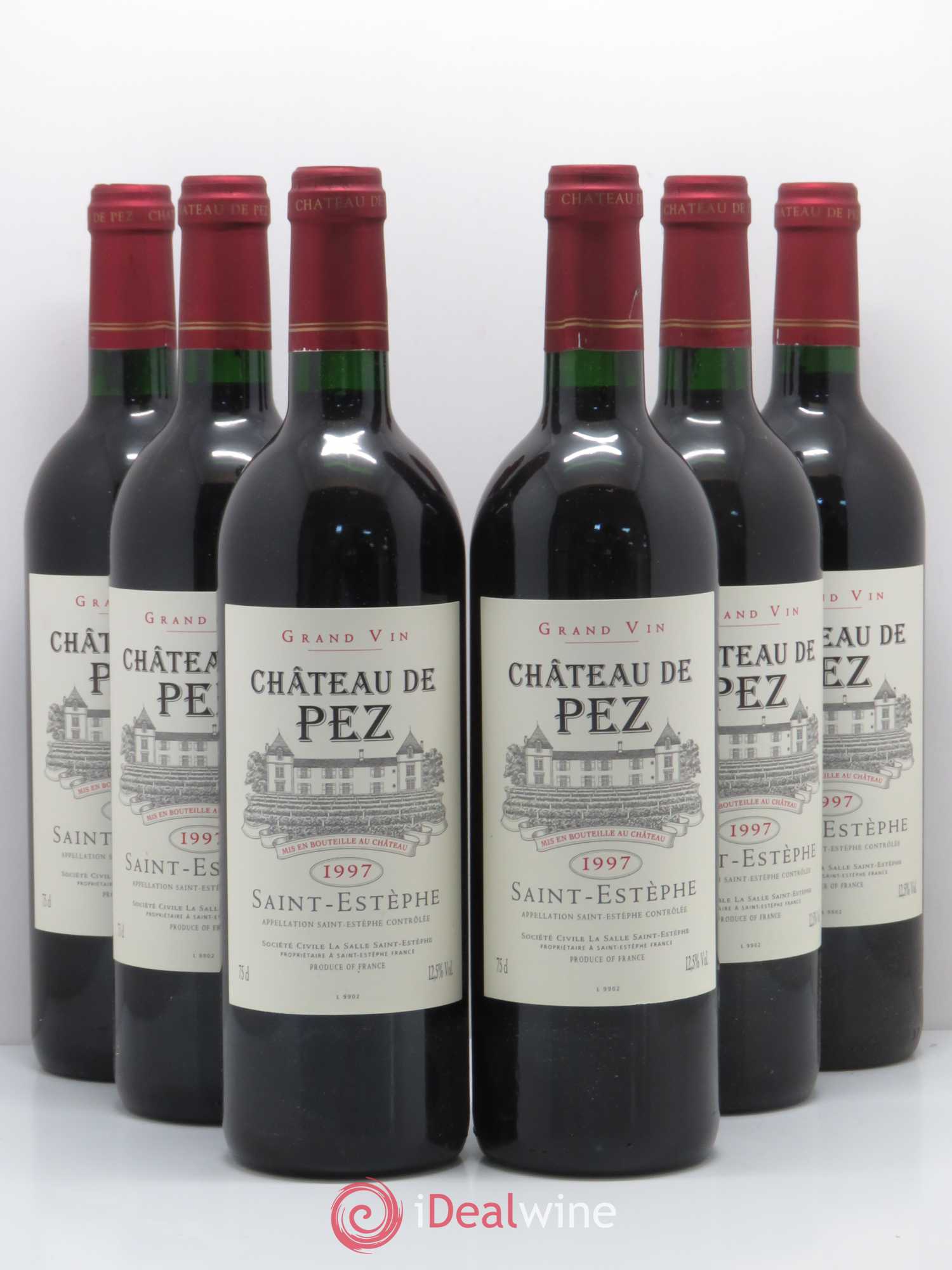 Château de Pez 1997 - Lot de 6 bouteilles - 0