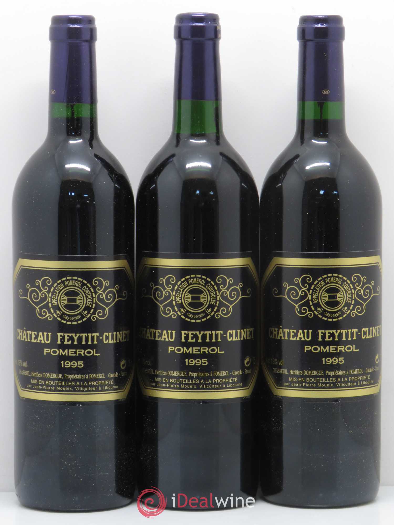 Château Feytit-Clinet 1995 - Lot de 6 bouteilles - 2