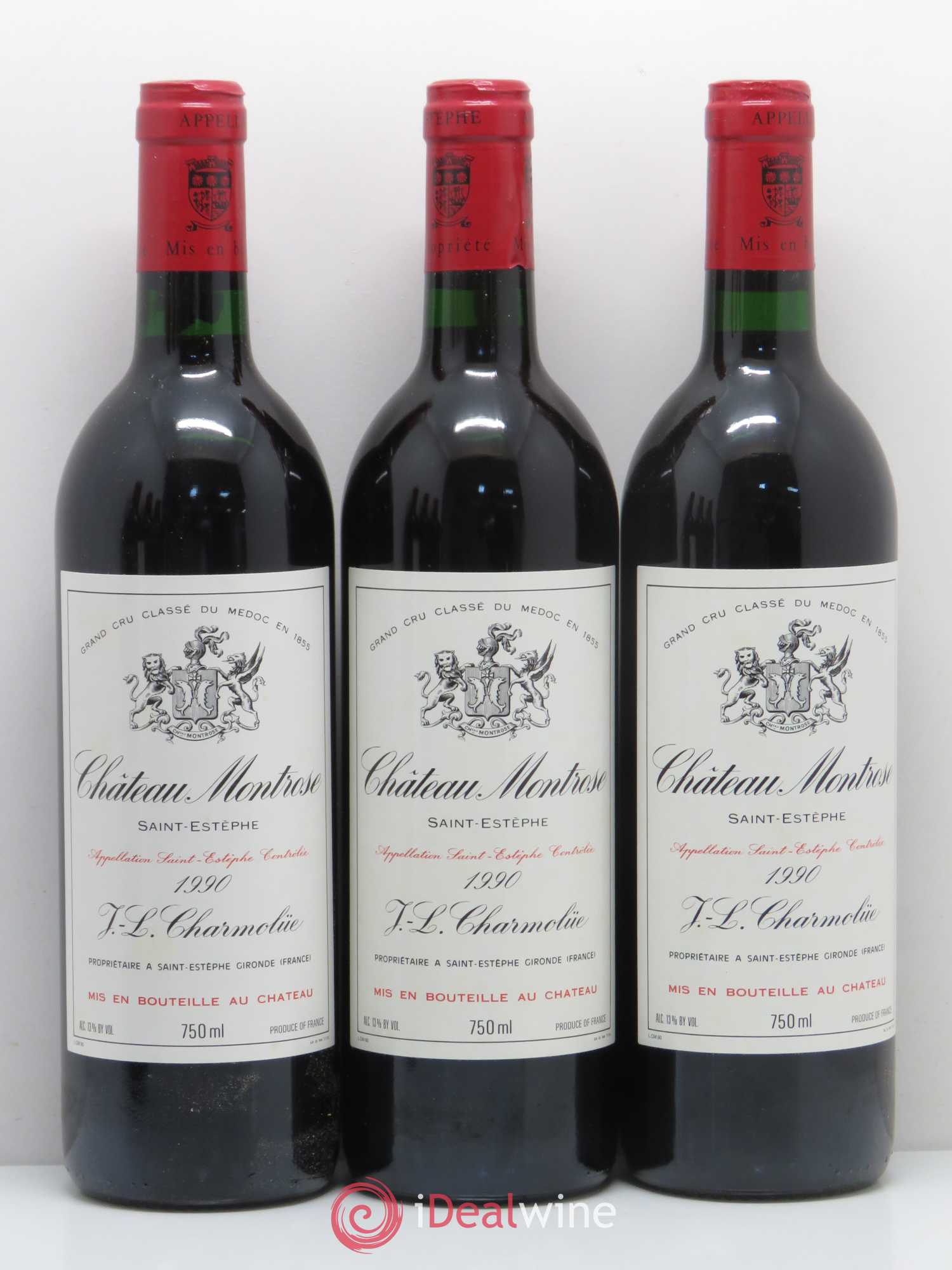Château Montrose 2ème Grand Cru Classé 1990 - Lot de 6 bouteilles - 2