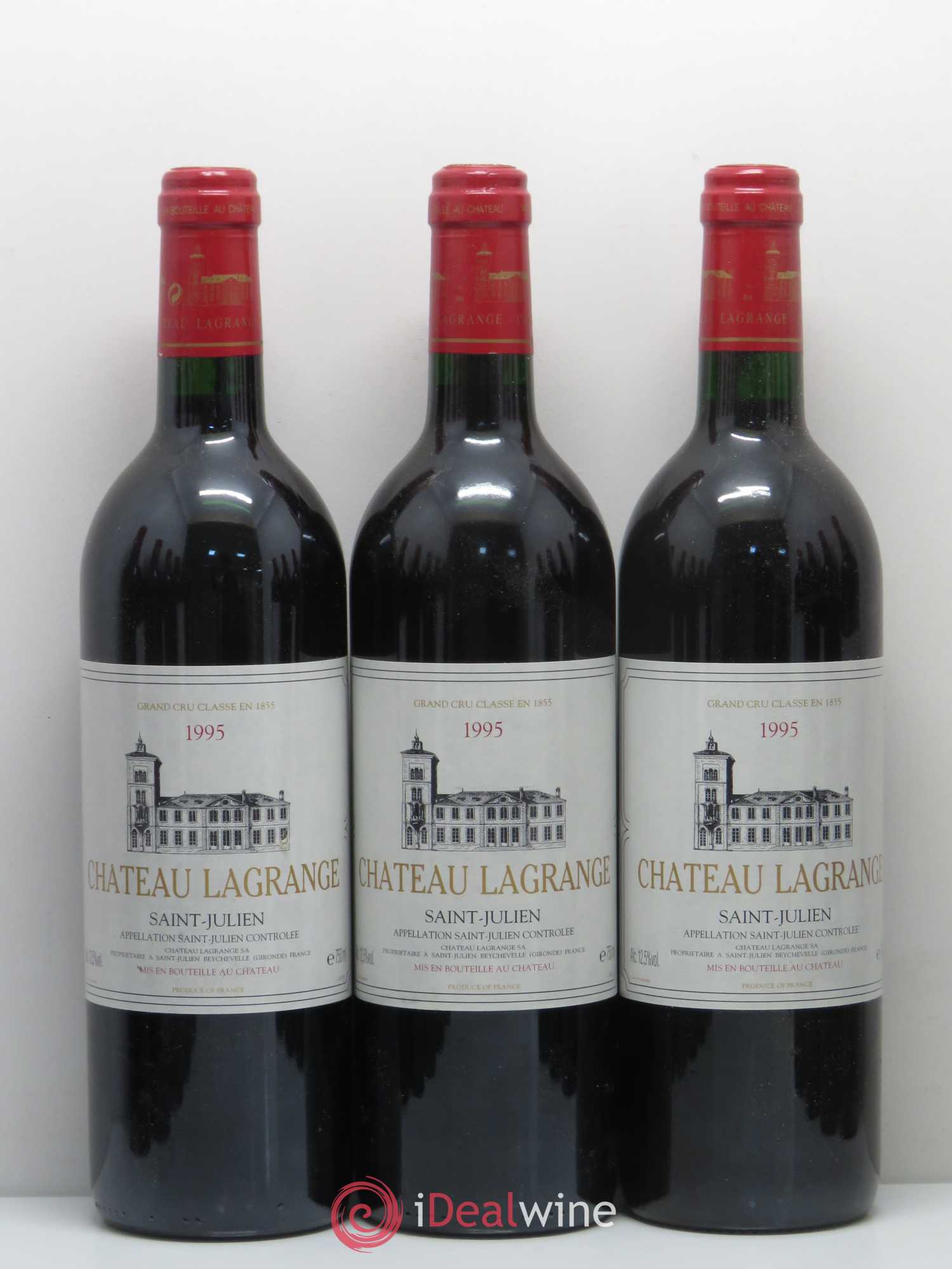 Château Lagrange 3ème Grand Cru Classé 1995 - Lot de 12 bouteilles - 1