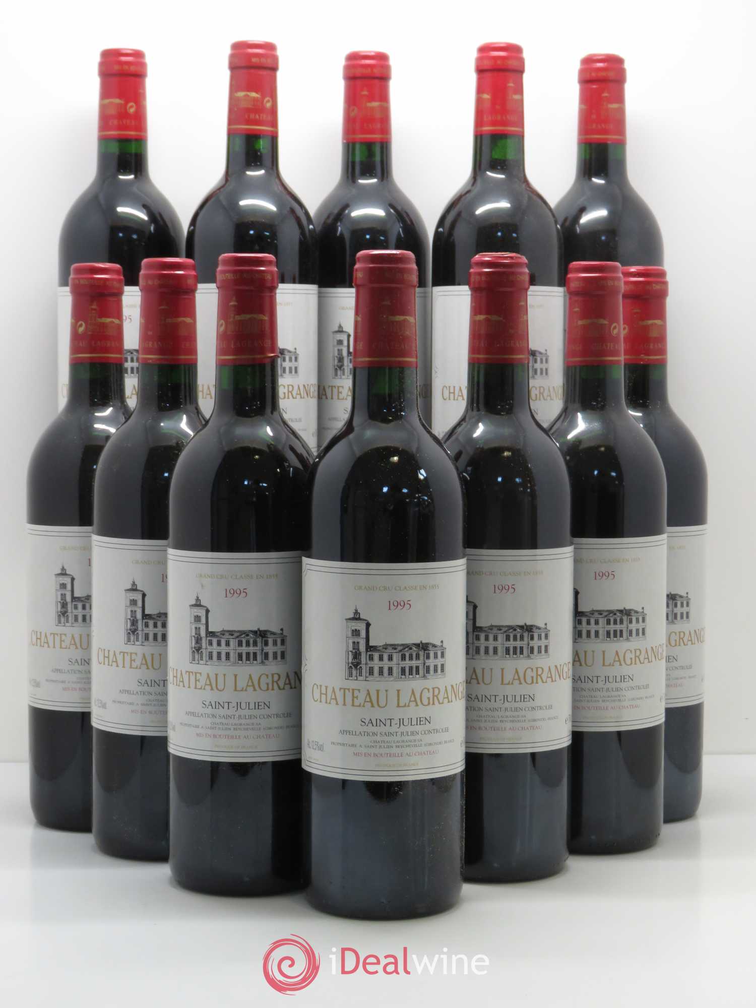Château Lagrange 3ème Grand Cru Classé 1995 - Lot de 12 bouteilles - 0