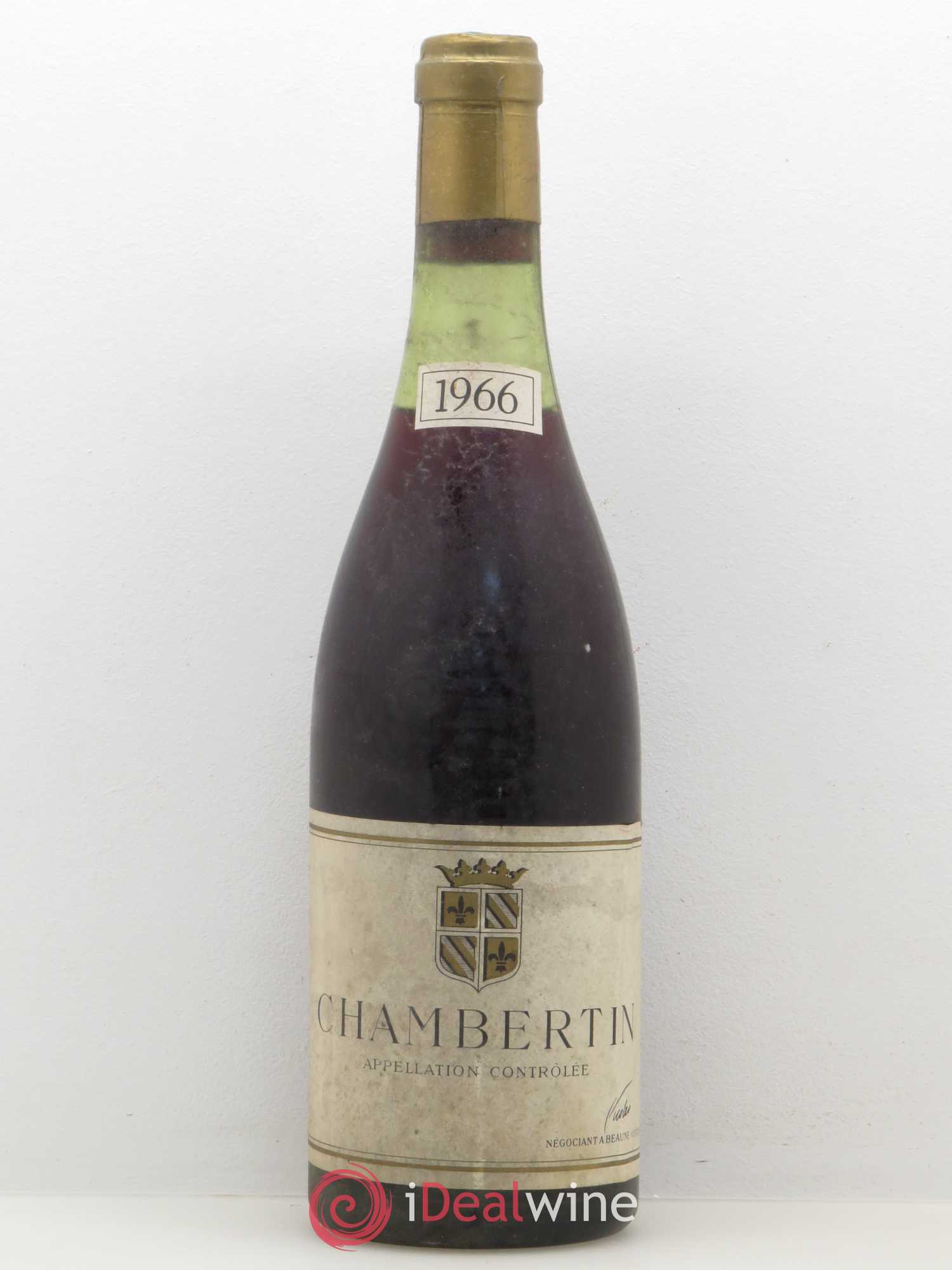 Chambertin Grand Cru Nicolas 1966 - Lot de 1 bouteille - 0
