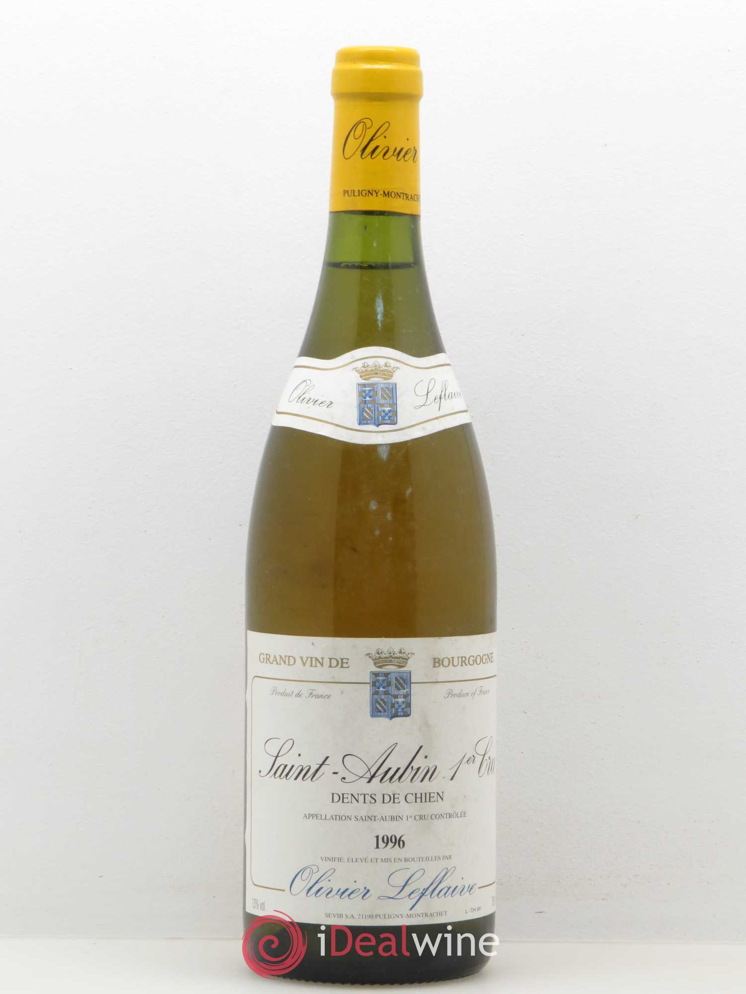 Saint-Aubin 1er Cru Dents de Chien Olivier Leflaive 1996 - Posten von 1 Flasche - 0