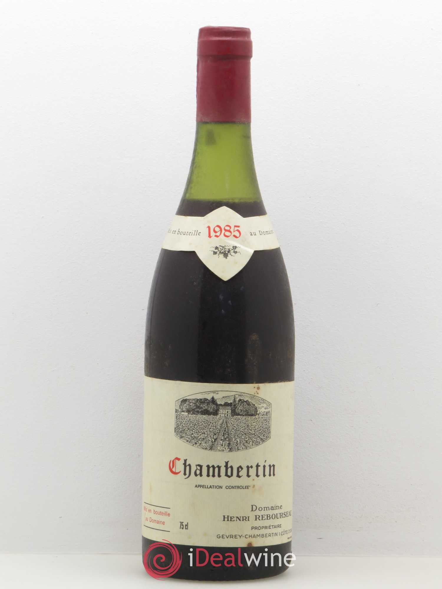 Chambertin Grand Cru Henri Rebourseau 1985 - Lot de 1 bouteille - 0