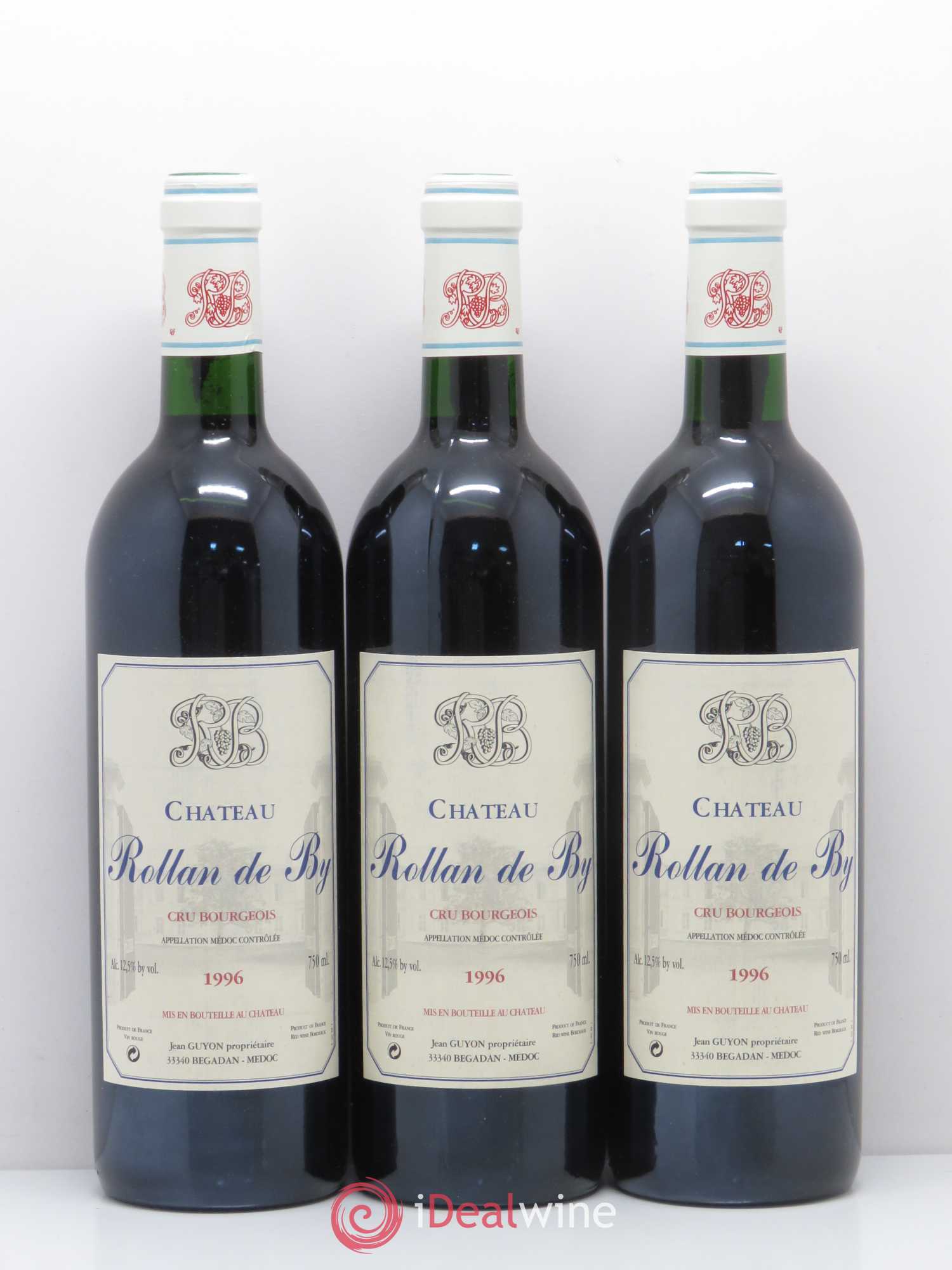 Château Rollan de By Cru Bourgeois 1996 - Lot de 6 bouteilles - 2