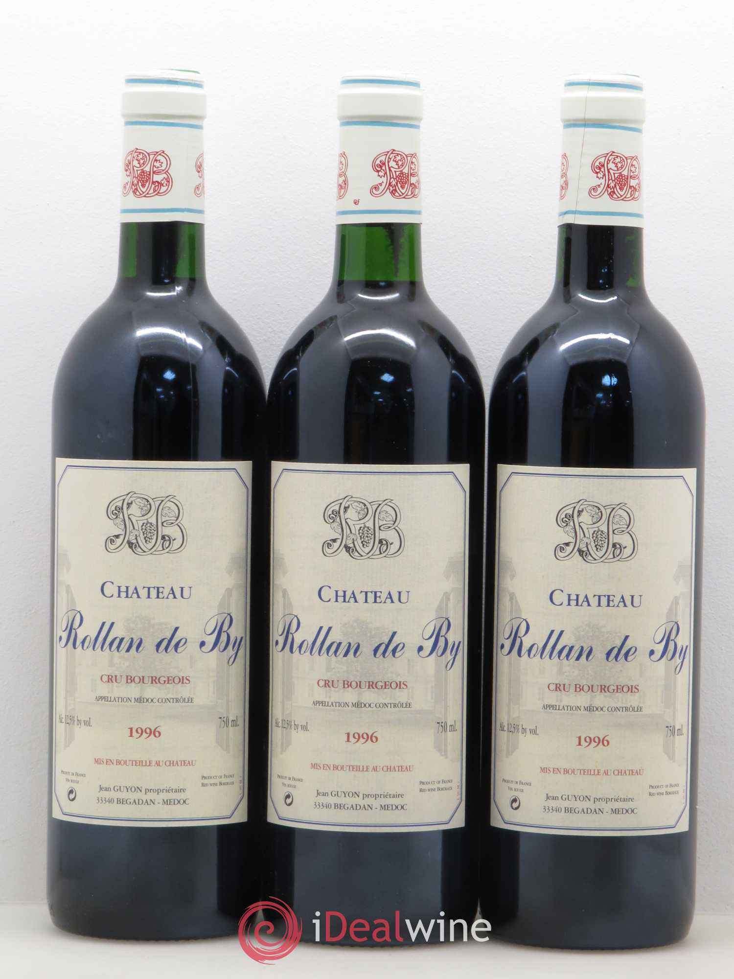 Château Rollan de By Cru Bourgeois 1996 - Lot de 12 bouteilles - 2