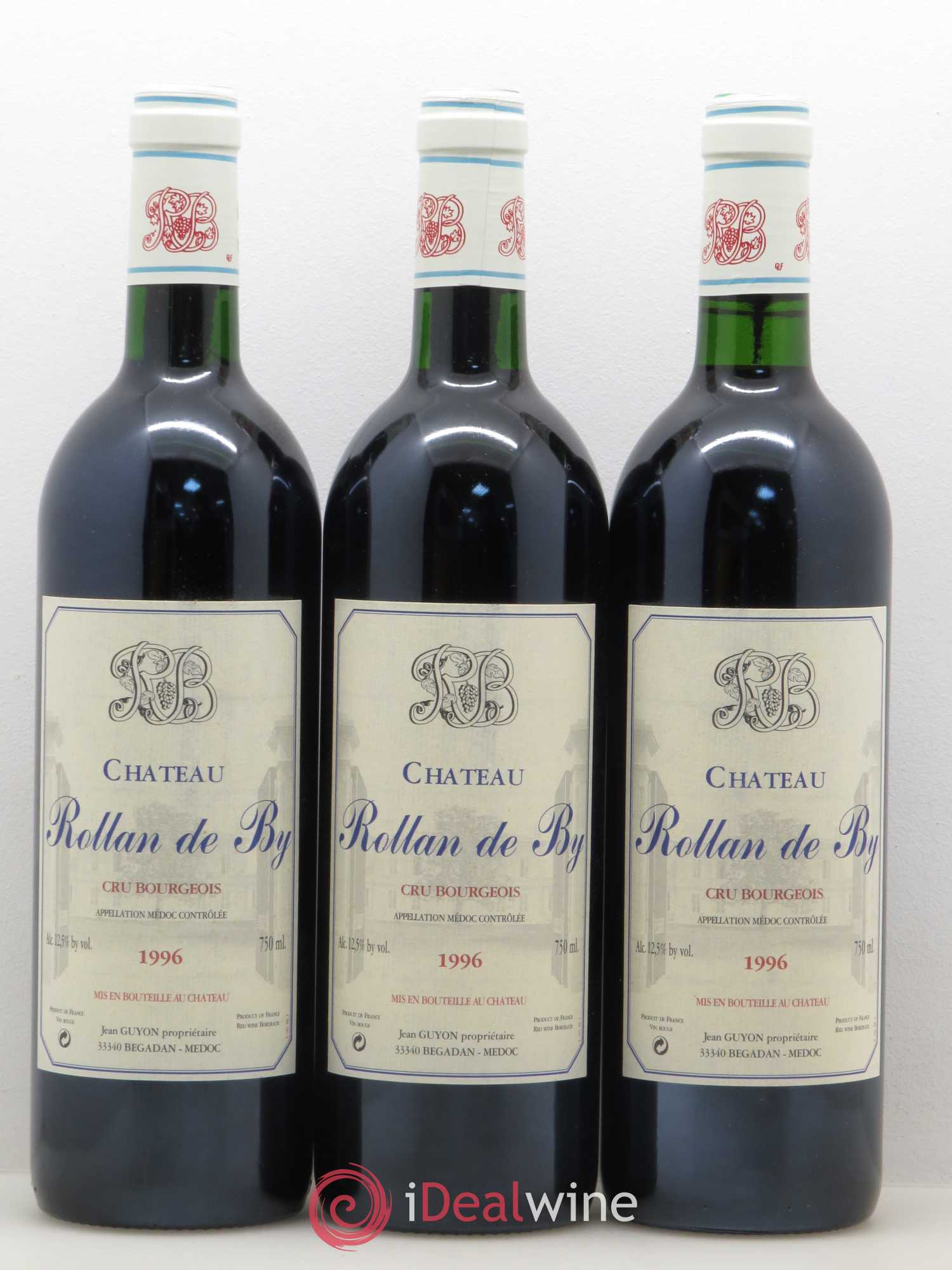 Château Rollan de By Cru Bourgeois 1996 - Lot de 12 bouteilles - 3