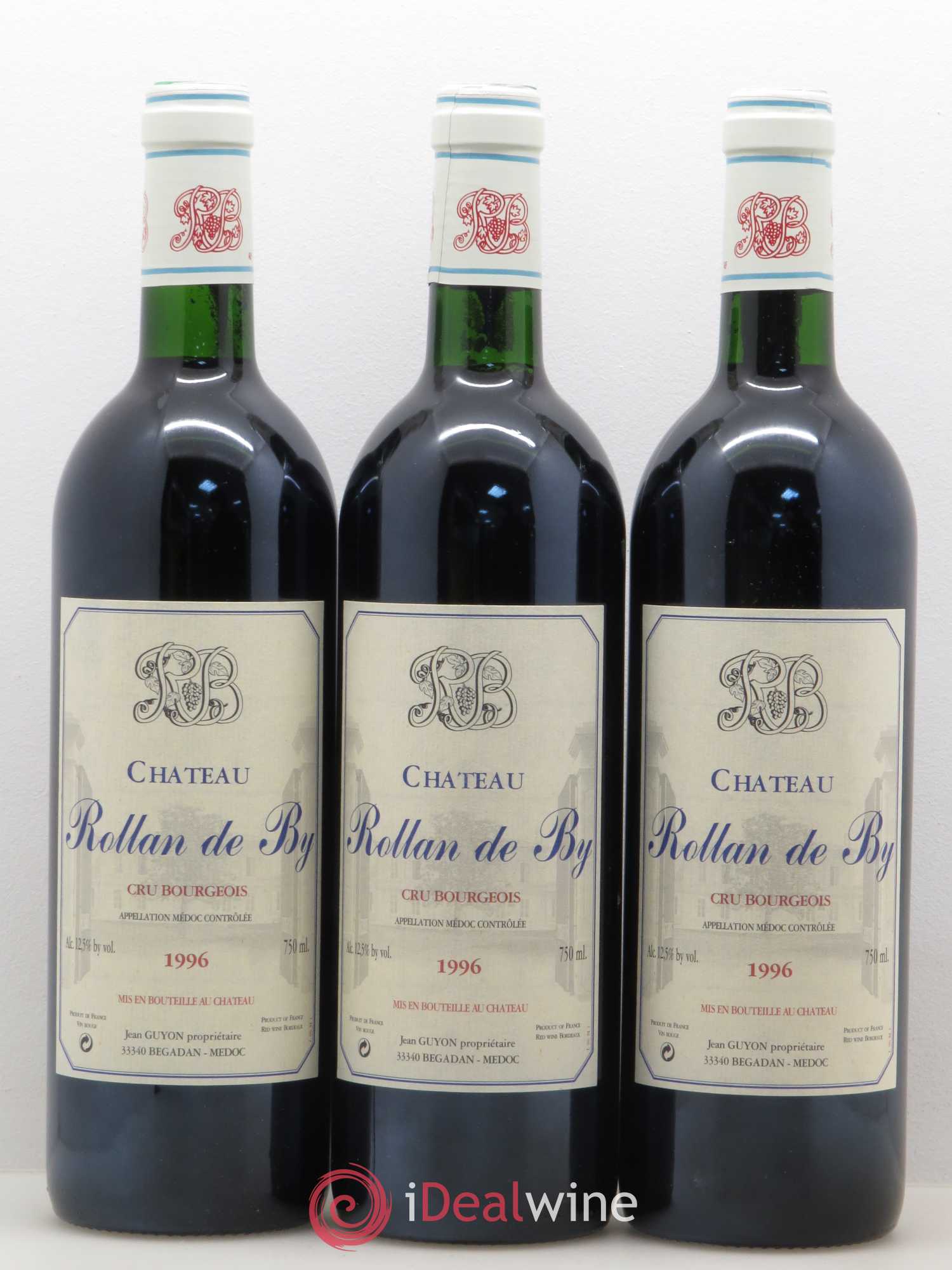 Château Rollan de By Cru Bourgeois 1996 - Lot de 12 bouteilles - 4