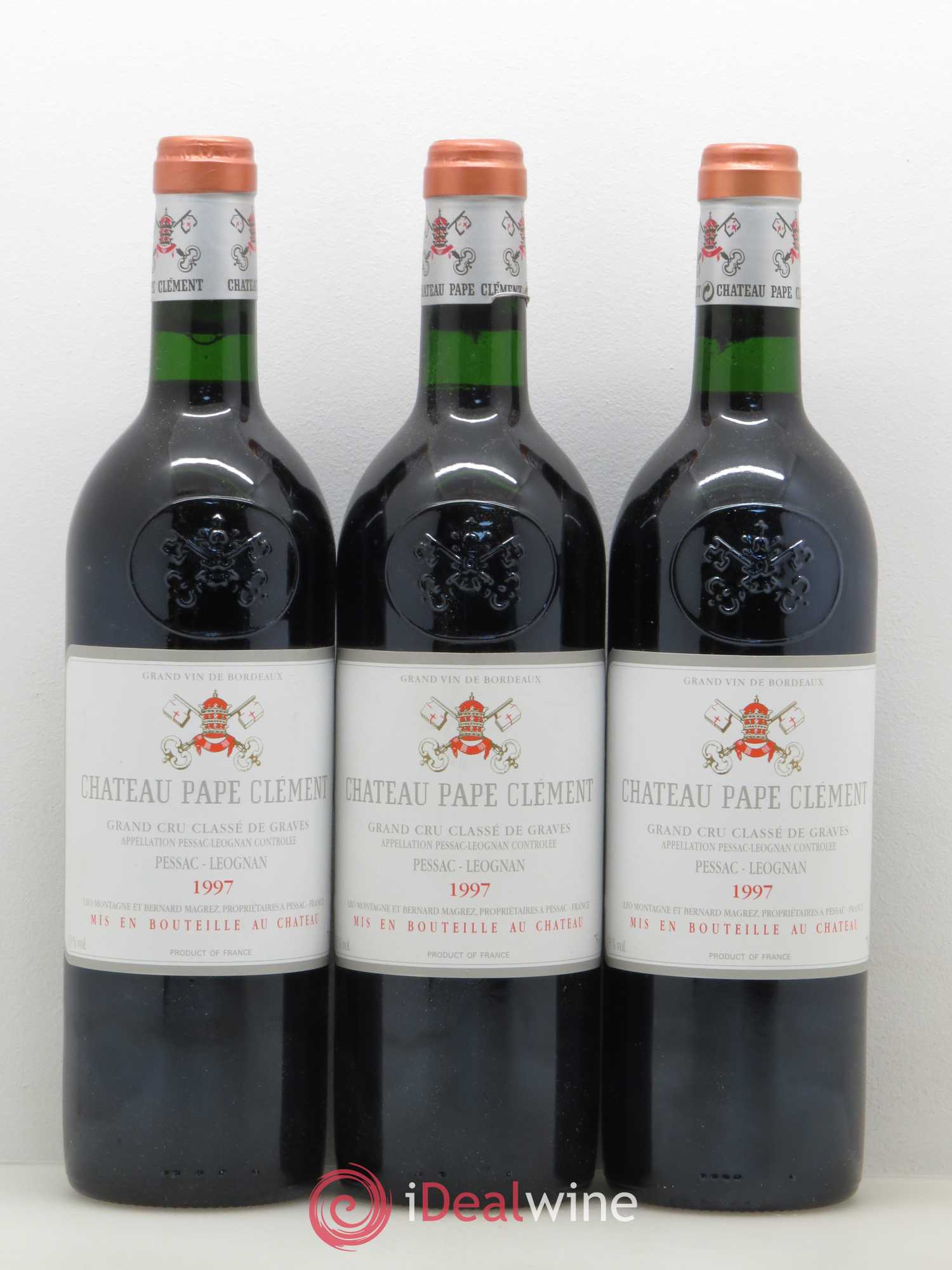 Château Pape Clément Cru Classé de Graves 1997 - Lot de 6 bouteilles - 2