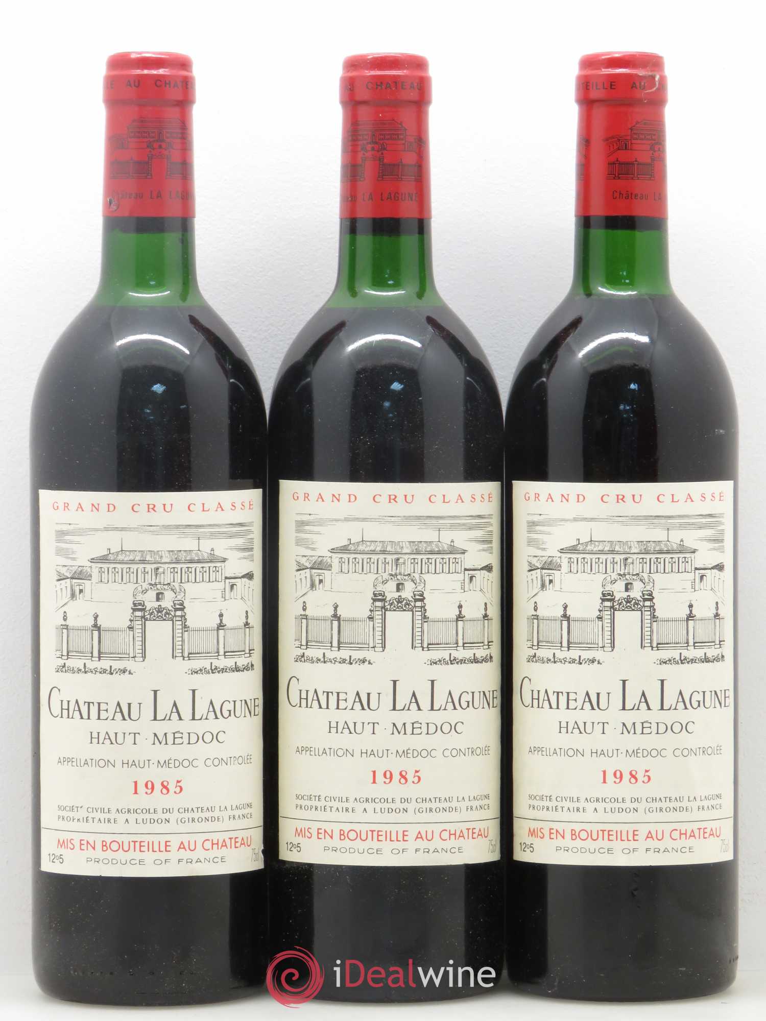 Château la Lagune 3ème Grand Cru Classé 1985 - Lot de 6 bouteilles - 1