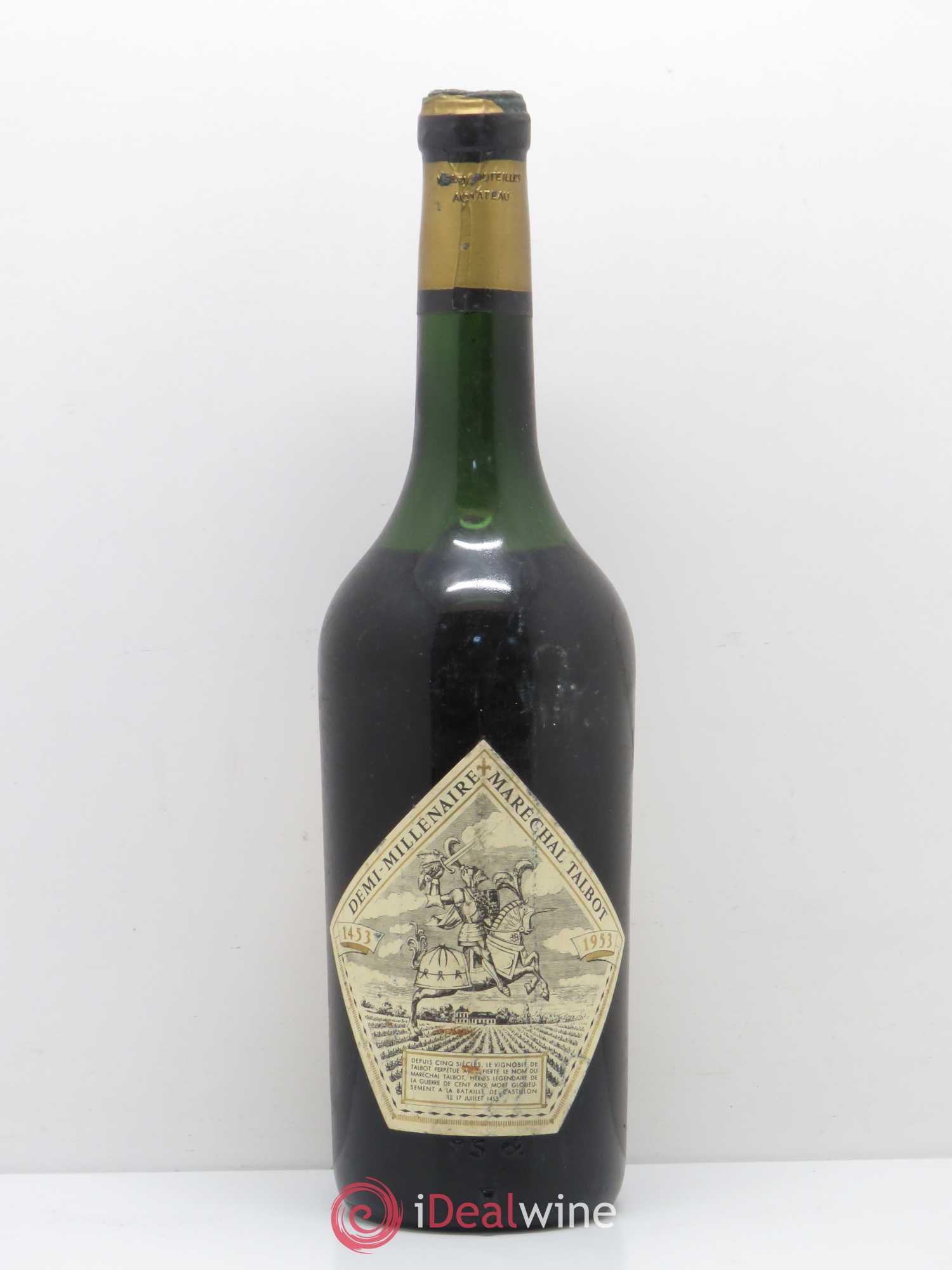 Château Talbot 4ème Grand Cru Classé 1961 - Lot de 1 bouteille - 1