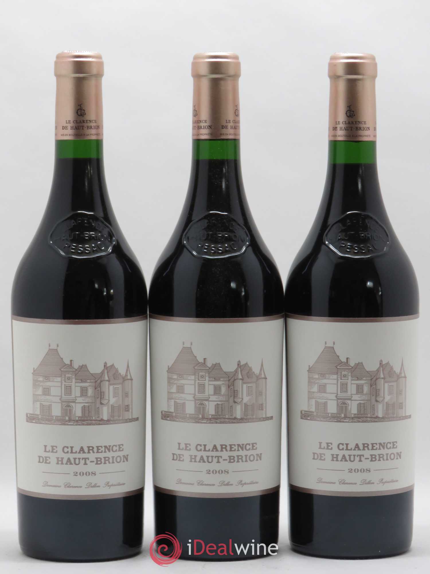 Clarence (Bahans) de Haut-Brion Second Vin 2008 - Lot de 6 bouteilles - 1