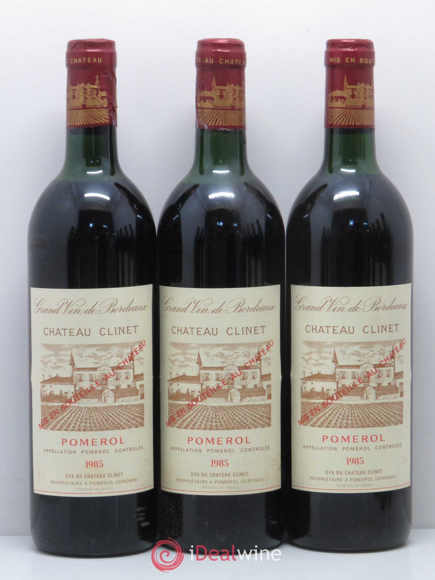 Château Clinet 1985 - Lot de 12 bouteilles - 2
