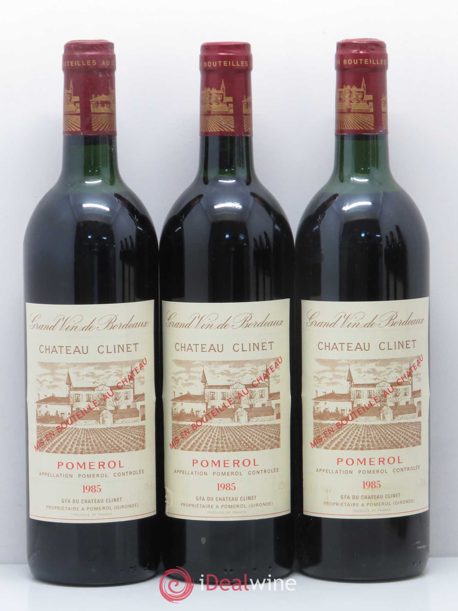 Château Clinet 1985 - Lot de 12 bouteilles - 3