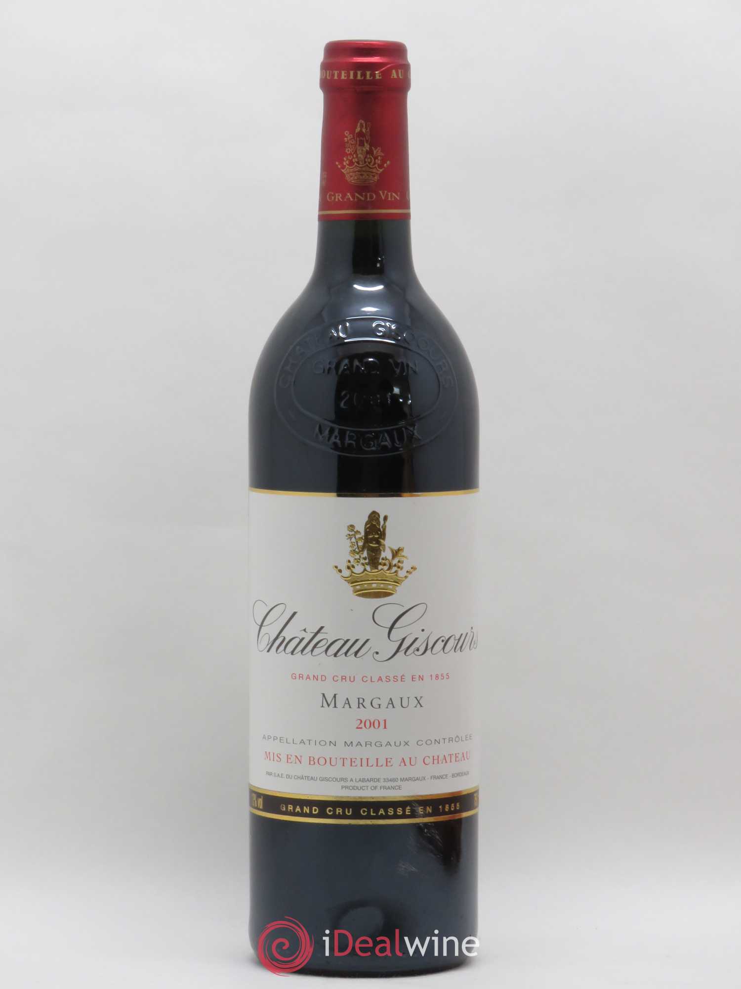 Château Giscours 3ème Grand Cru Classé 2001 - Lot de 1 bouteille - 0