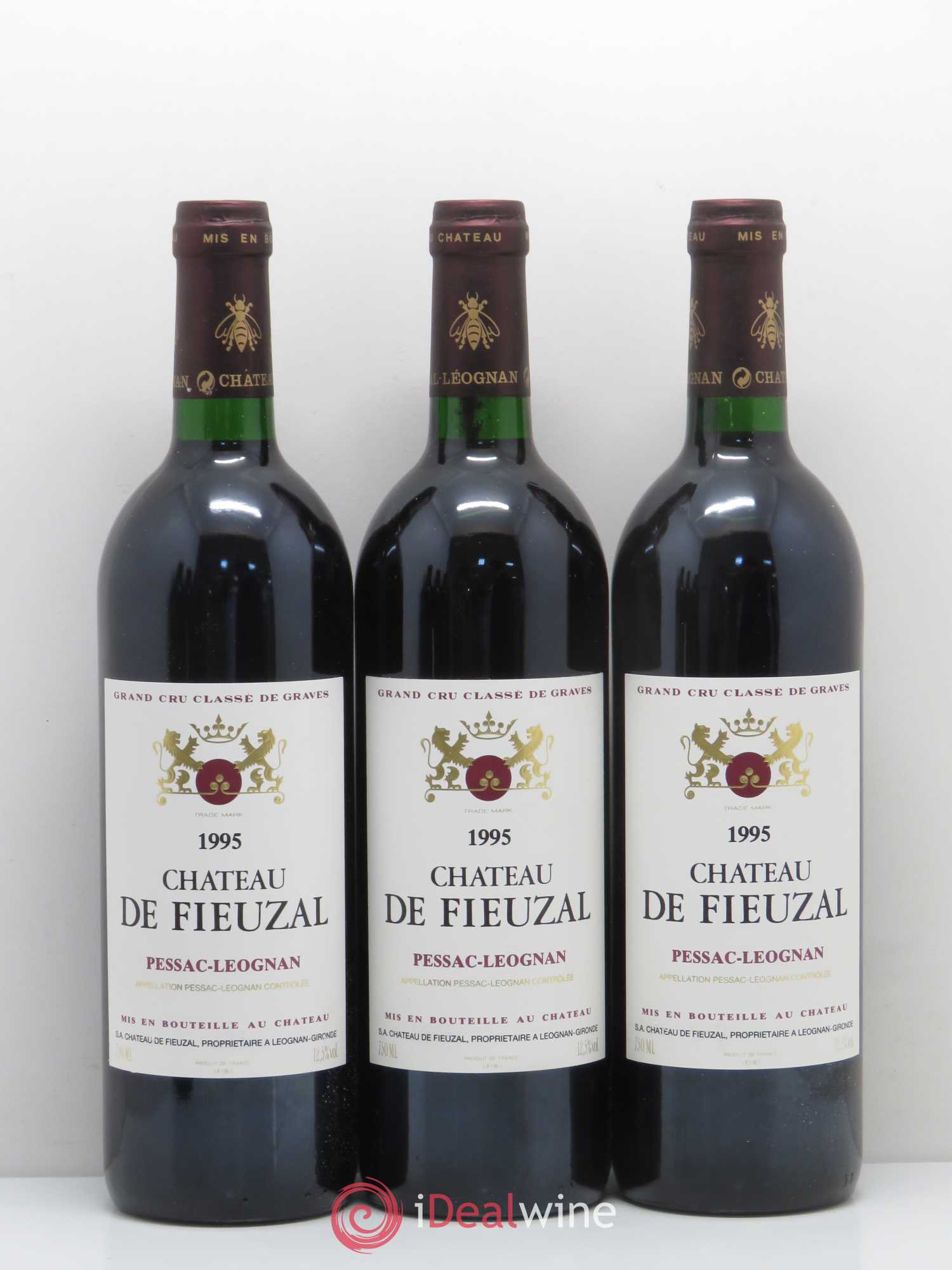 Château de Fieuzal Cru Classé de Graves 1995 - Lot de 12 bouteilles - 3
