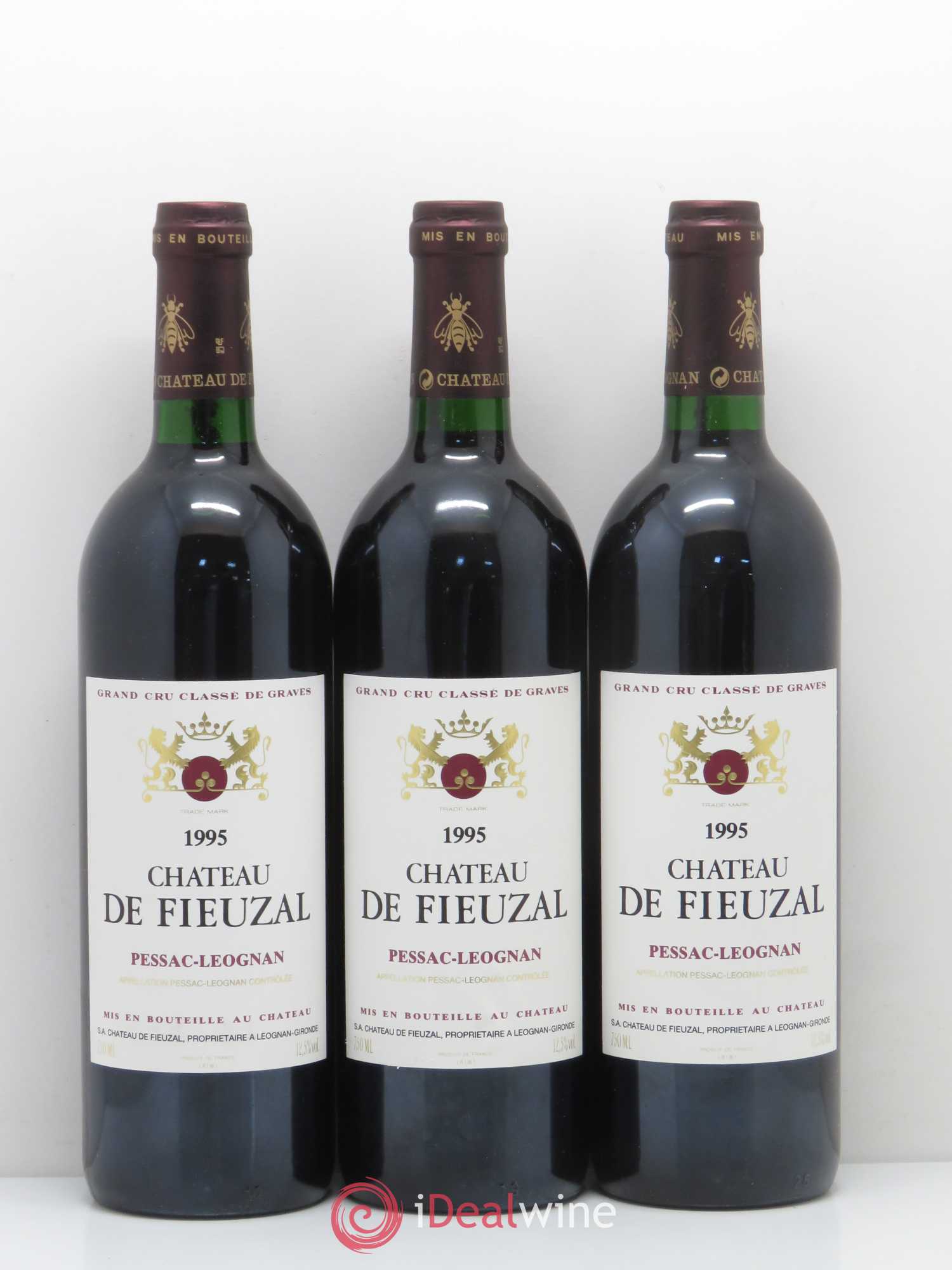 Château de Fieuzal Cru Classé de Graves 1995 - Lot de 12 bouteilles - 4