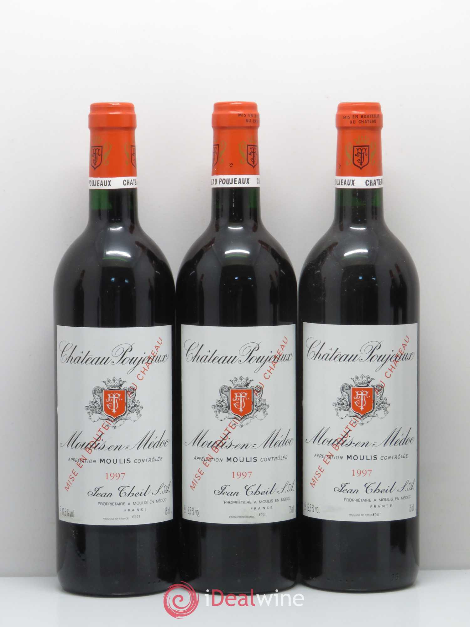 Château Poujeaux 1997 - Lot de 12 bouteilles - 3