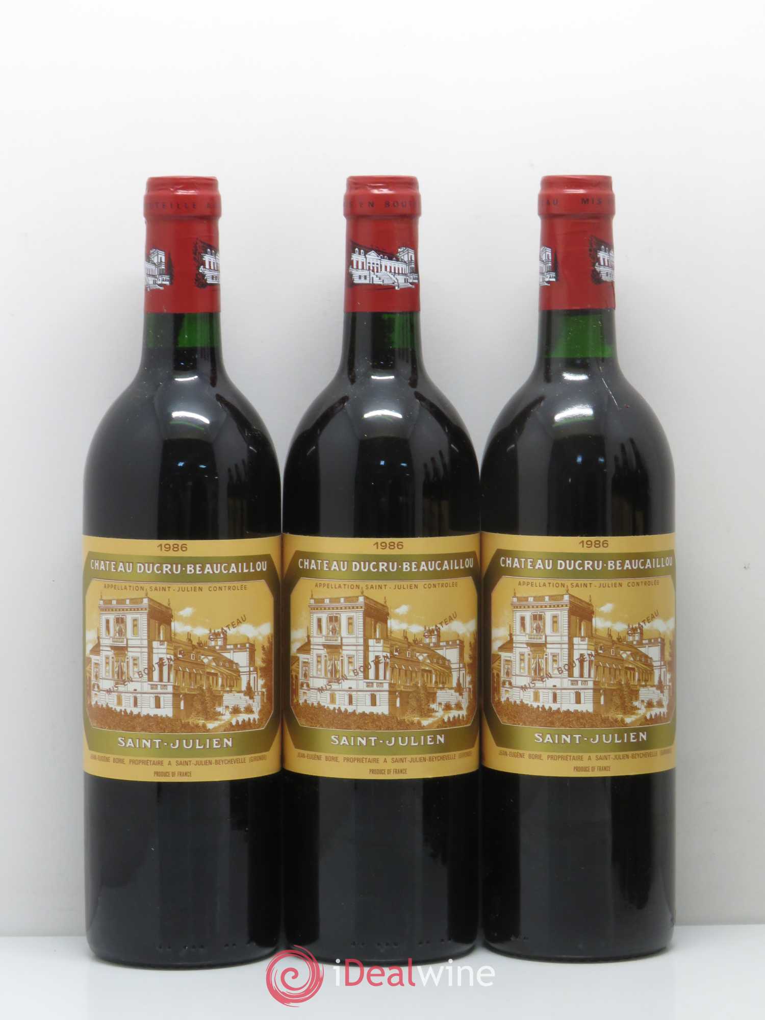 Château Ducru Beaucaillou 2ème Grand Cru Classé 1986 - Lot de 12 bouteilles - 3