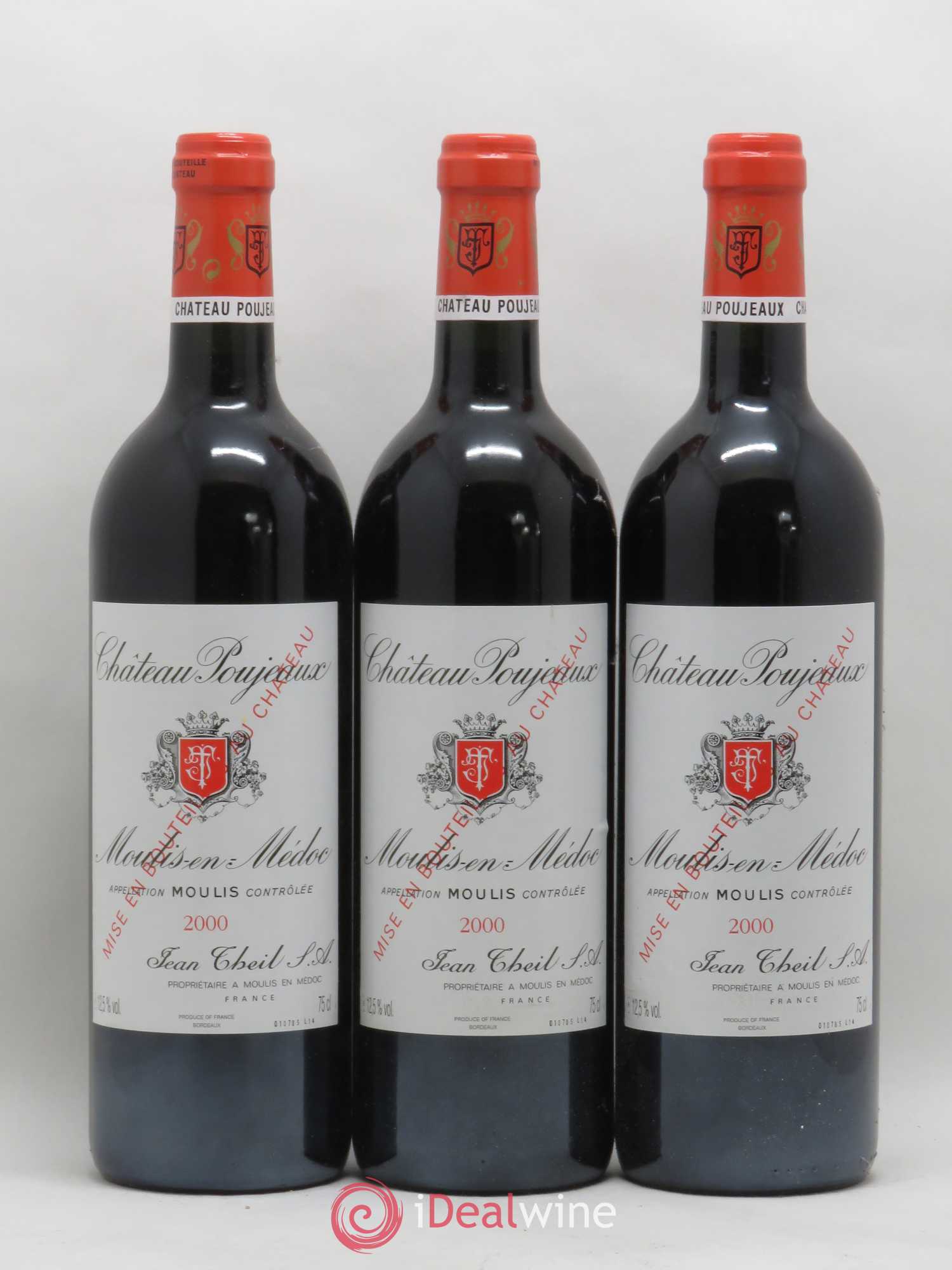 Château Poujeaux 2000 - Lot de 12 bouteilles - 3