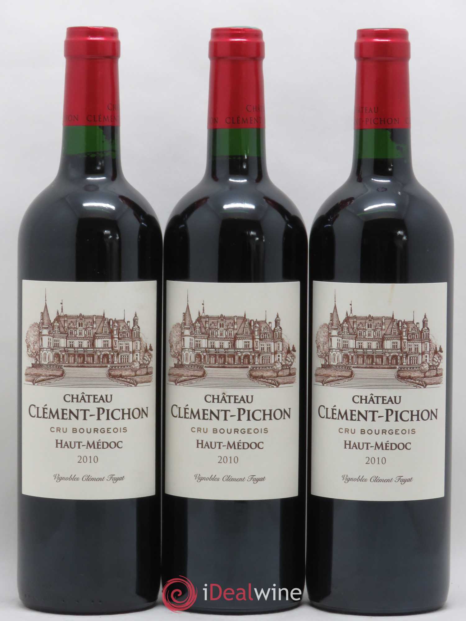 Château Clément-Pichon Cru Bourgeois 2010 - Lot de 6 bouteilles - 1