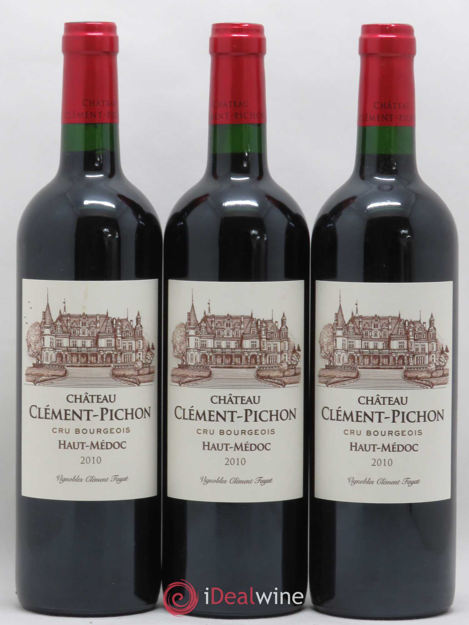 Château Clément-Pichon Cru Bourgeois 2010 - Lot de 6 bouteilles - 2