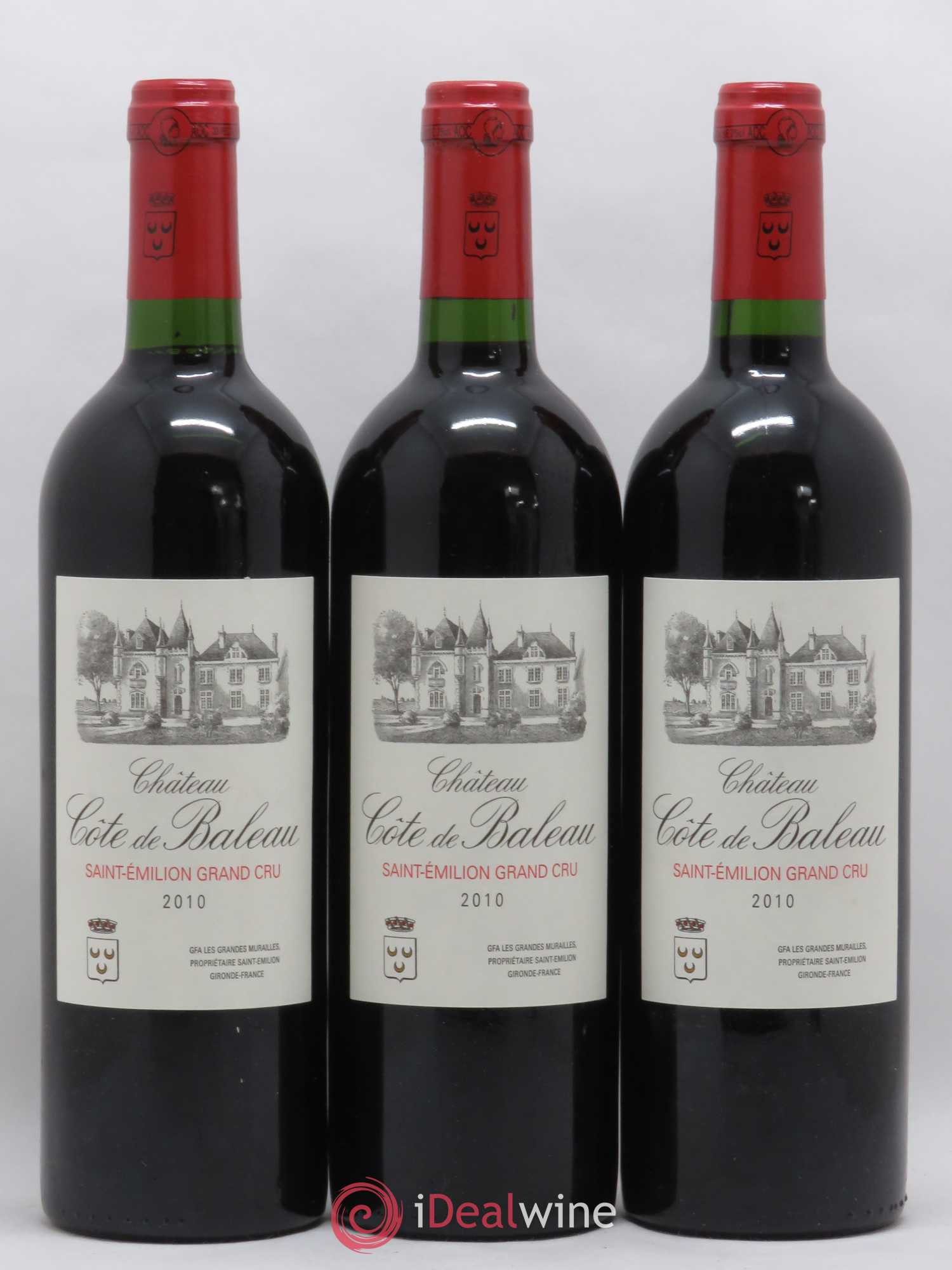 Château Côte de Baleau Grand Cru Classé 2010 - Lot de 6 bouteilles - 2