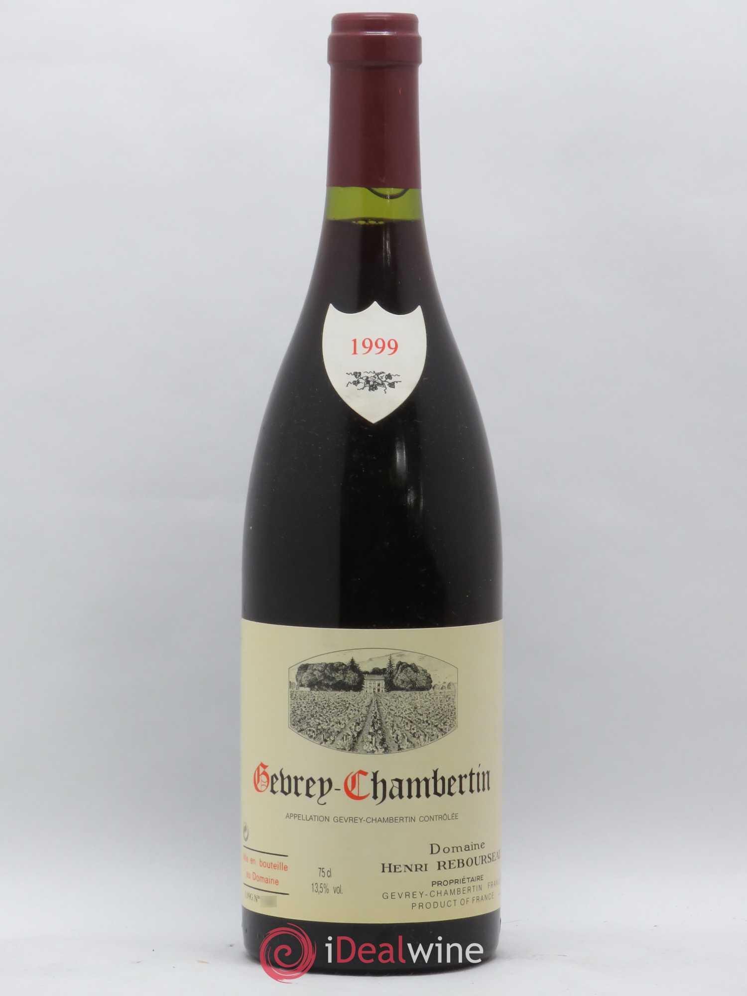 Gevrey-Chambertin Rebourseau 1999 - Lot de 1 bouteille - 0