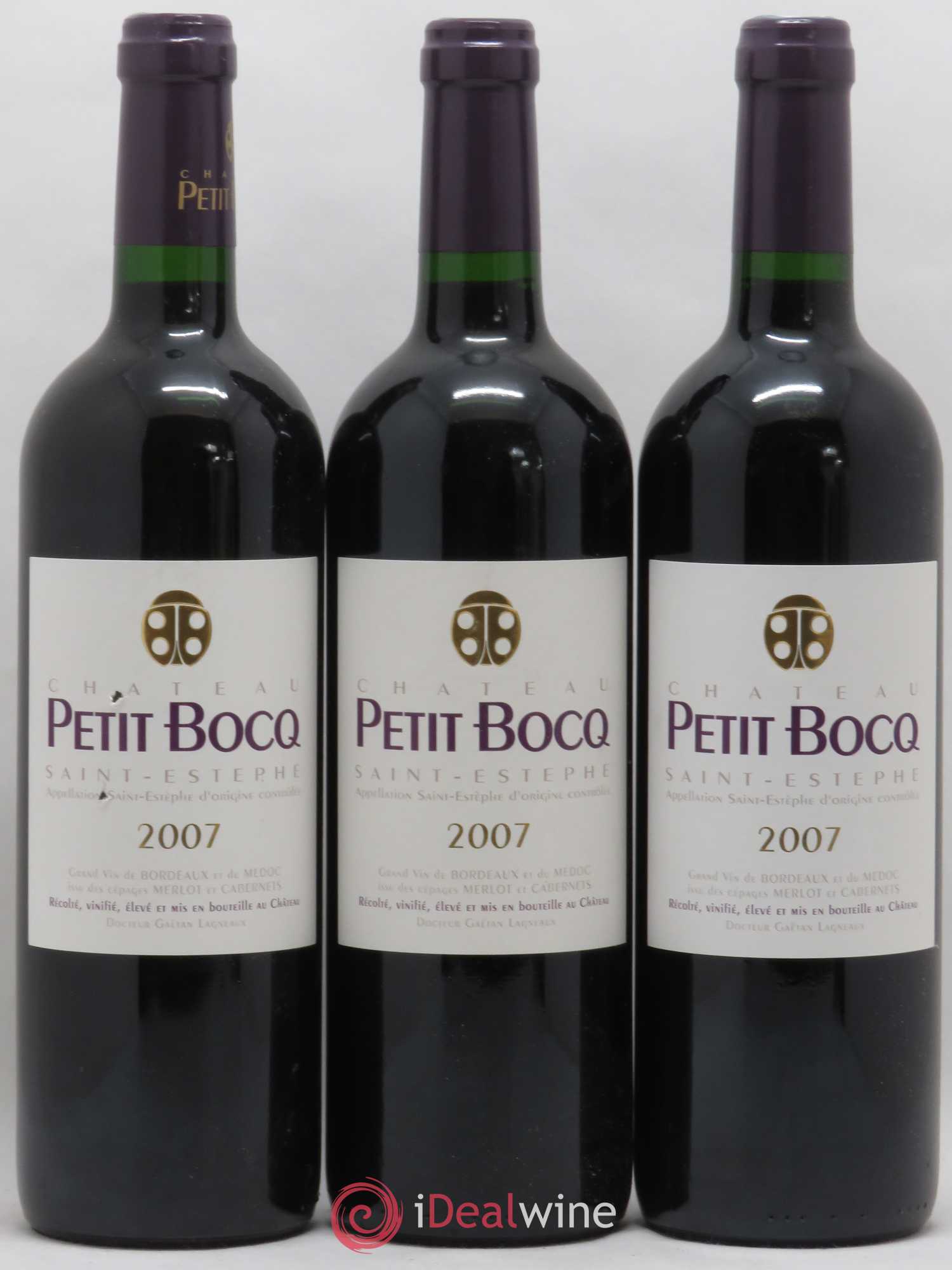 Château Petit Bocq Cru Bourgeois 2007 - Lot de 6 bouteilles - 2