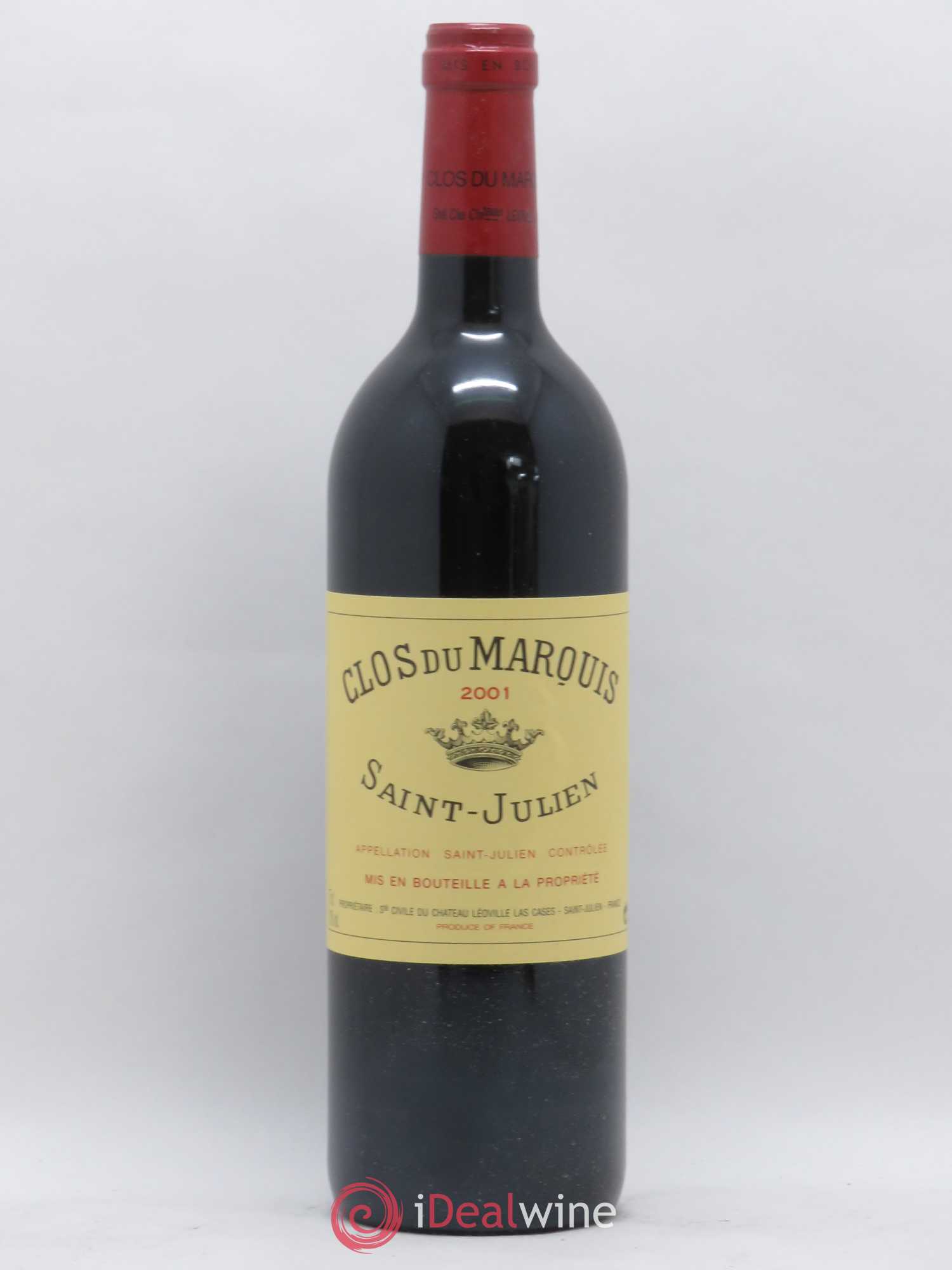 Clos du Marquis 2001 - Lot de 1 bouteille - 0