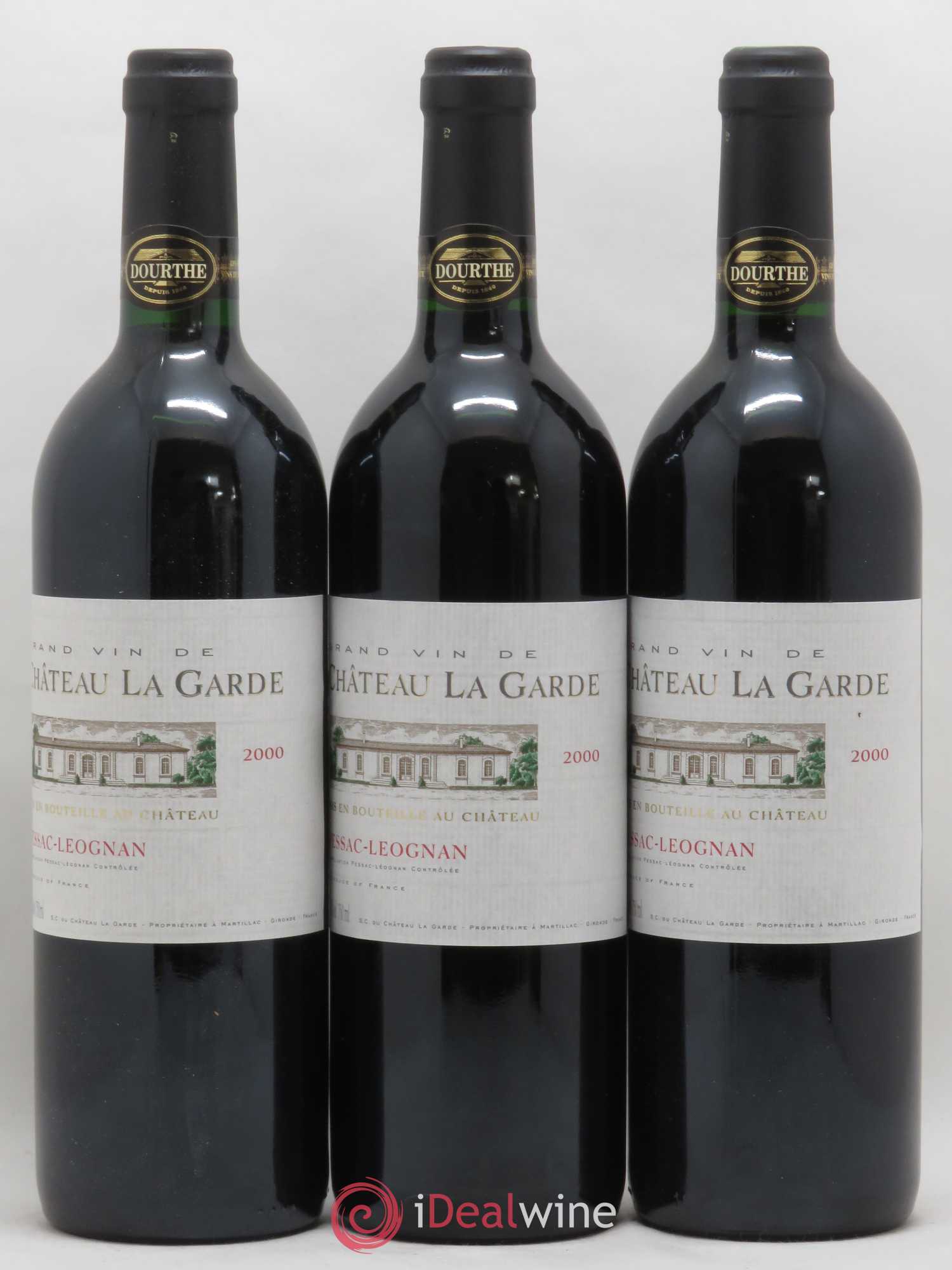 Château la Garde 2000 - Lot de 6 bouteilles - 2