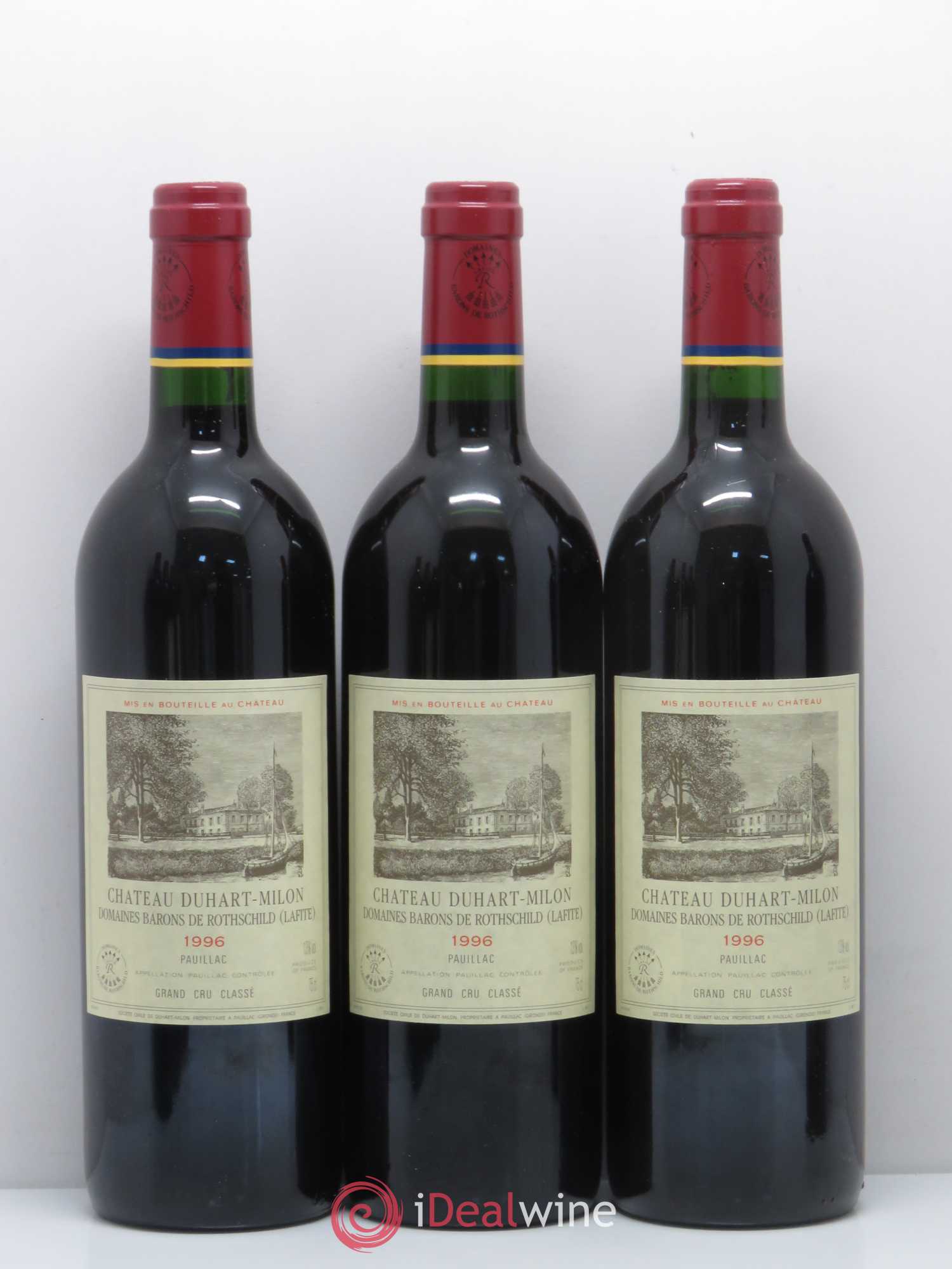 Château Duhart-Milon 4ème Grand Cru Classé 1996 - Lot de 12 bouteilles - 2