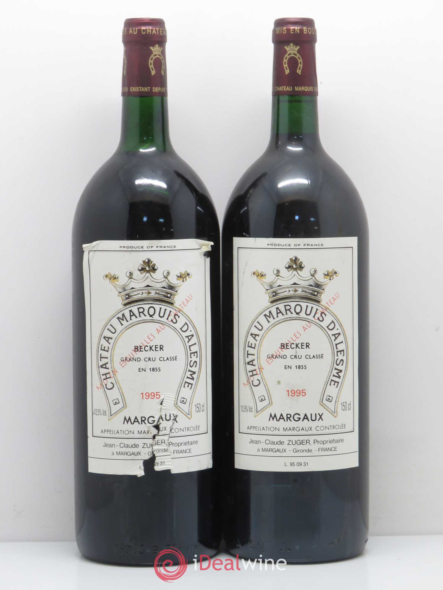 CHATEAU MARQUIS D'ALESME 1983 赤ワイン 750ml CHATEAU MARQUIS D'ALESME 1983 赤ワイン 750ml - メルカリ