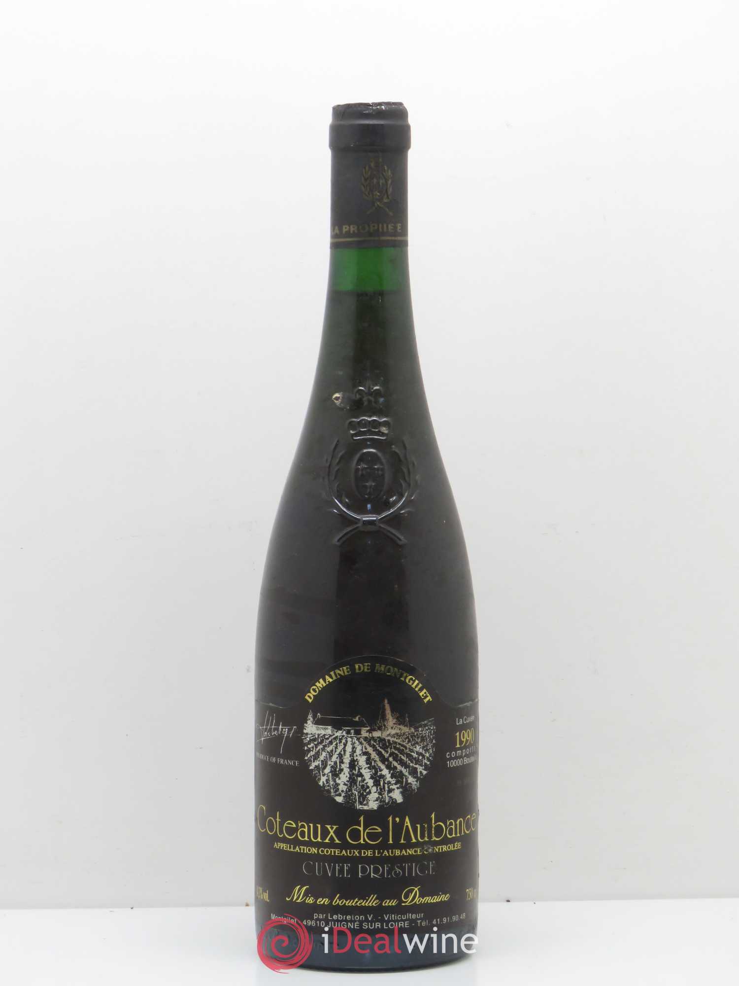 Coteaux de l'Aubance Montgilet (Domaine de) Cuvée Prestige 1990 - Lotto di 1 bottiglia - 0