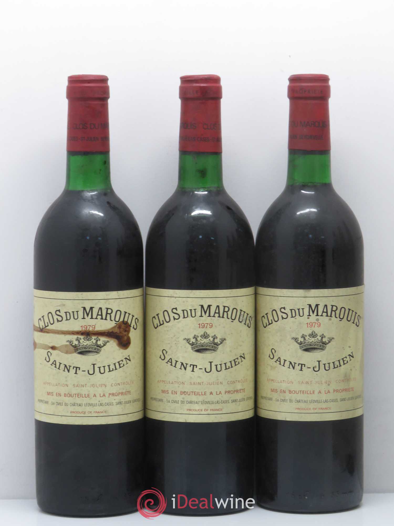 Clos du Marquis 1979 - Lot de 6 bouteilles - 1