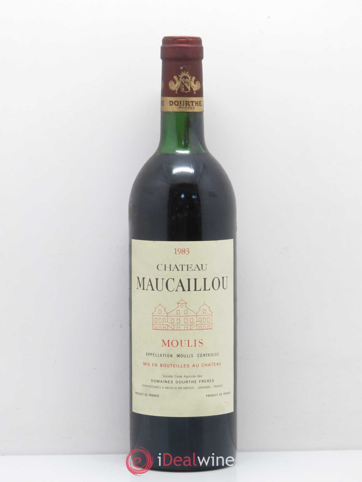 Château Maucaillou 1983 - Lot de 1 bouteille - 0