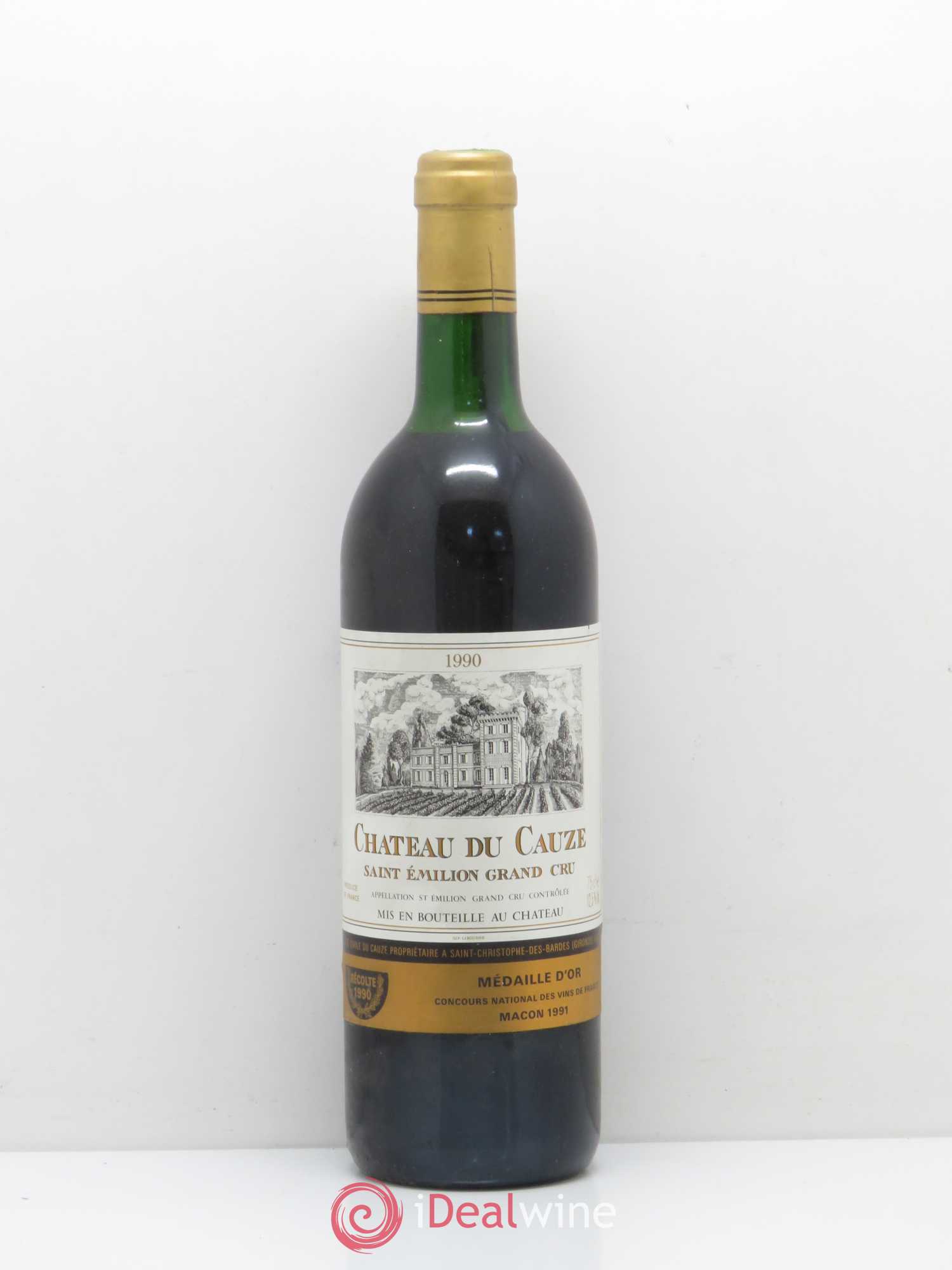 Château du Cauze 1990 - Lot de 1 bouteille - 0
