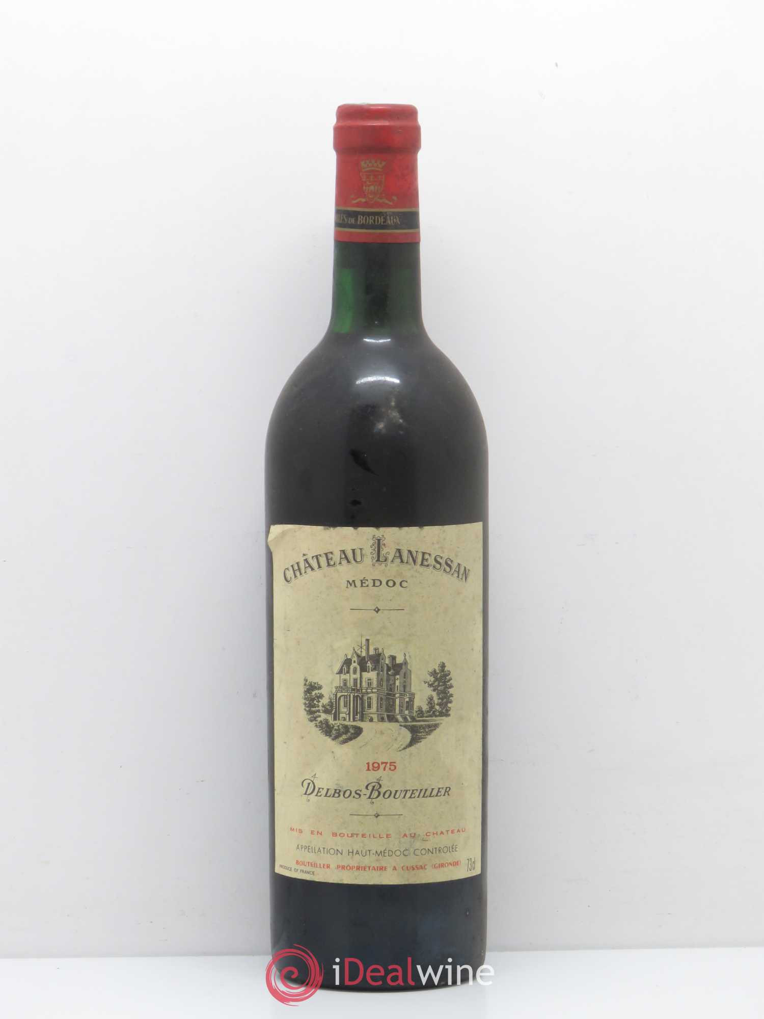 Château Lanessan Cru Bourgeois 1975 - Lot de 1 bouteille - 0