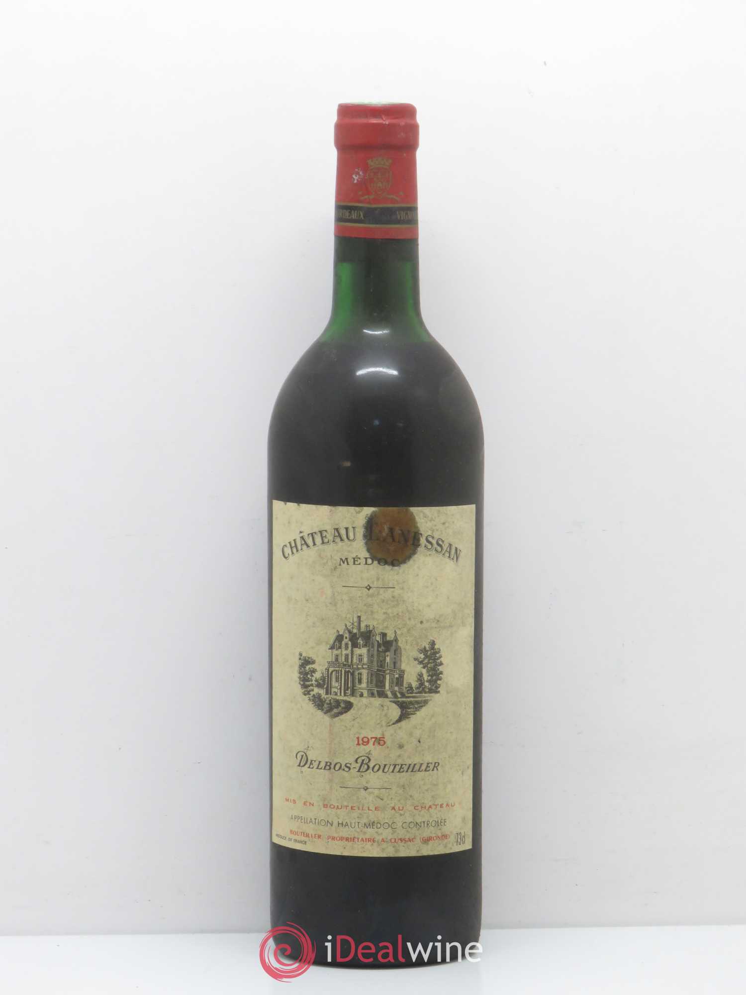 Château Lanessan Cru Bourgeois 1976 - Lot de 1 bouteille - 0
