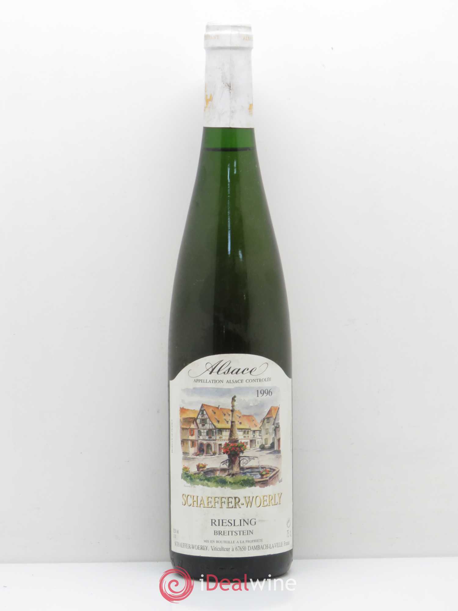 Riesling Woerly 1996 - Lot de 1 bouteille - 0