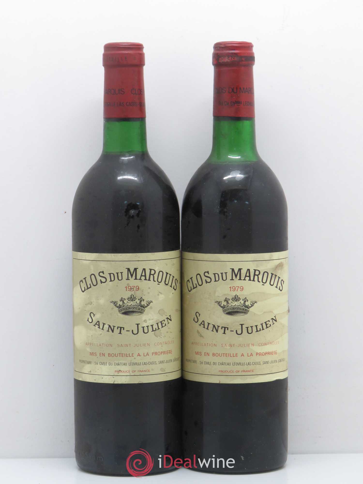 Clos du Marquis 1979 - Lot de 2 bouteilles - 0