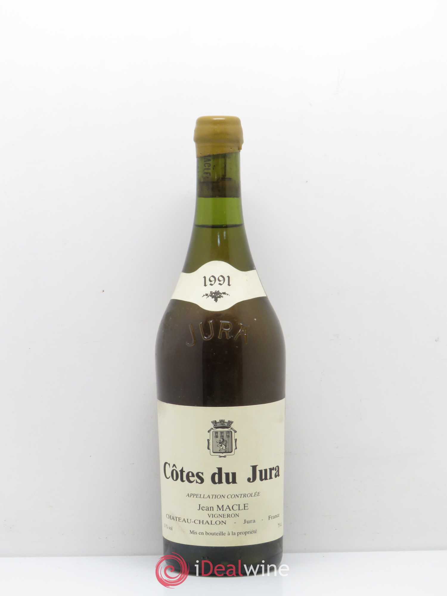 Côtes du Jura Jean Macle 1991 - Lot de 1 bouteille - 0